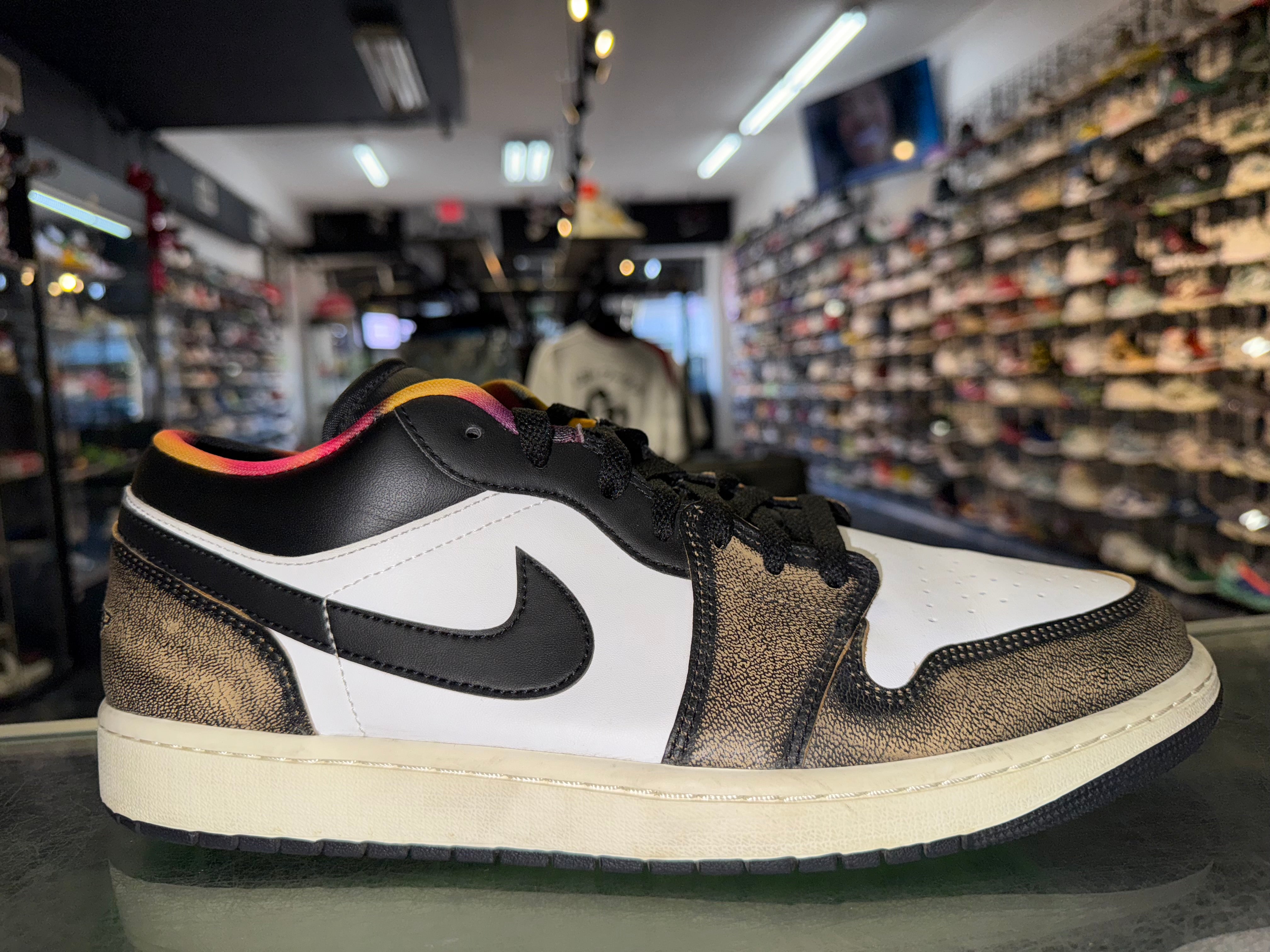Size 13 Air Jordan 1 Low “Wearaway Yellow”
