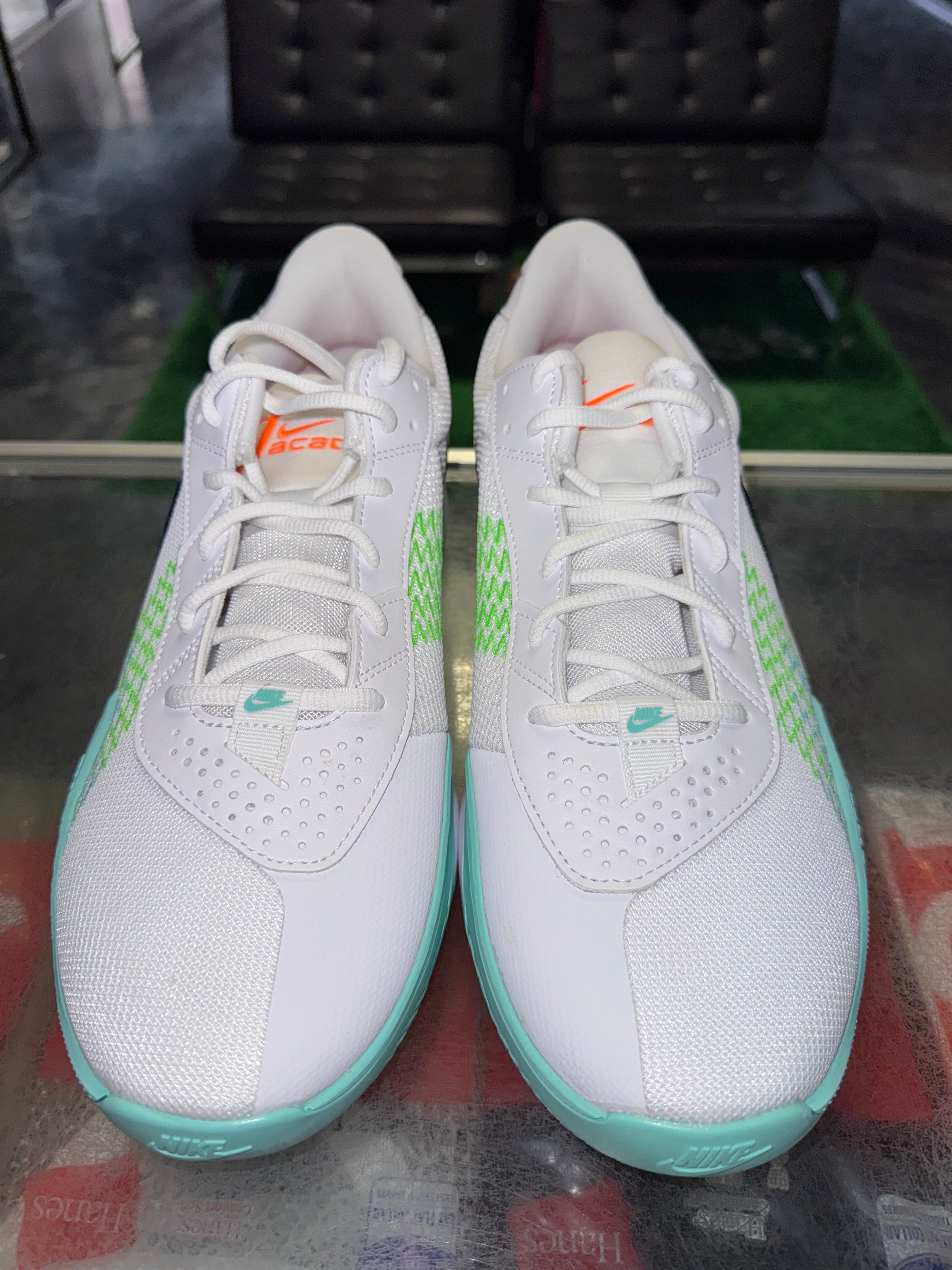 Size 13 Nike GT Cut Academy "White Green Strike" Brand New