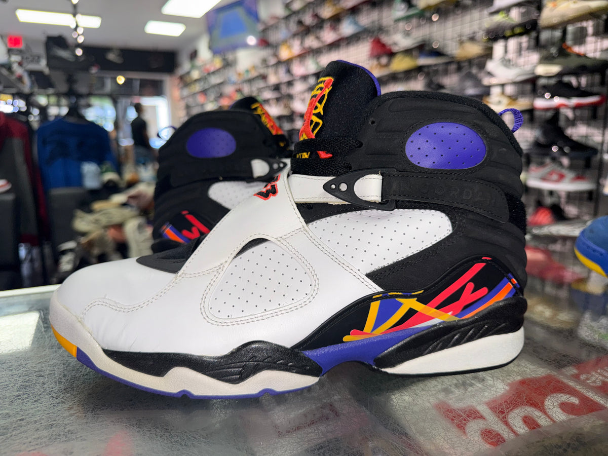 Size 10.5 Air Jordan 8 "3-Peat"