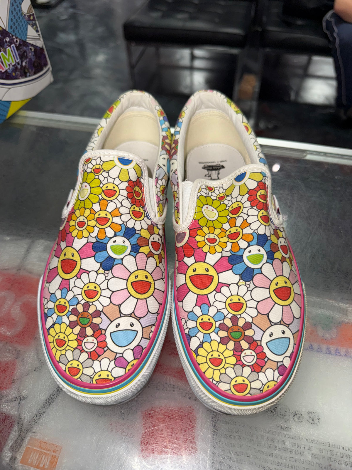 Size 8.5 Vans Slip-On LX Murakami "Multi-Color Flower" Brand New
