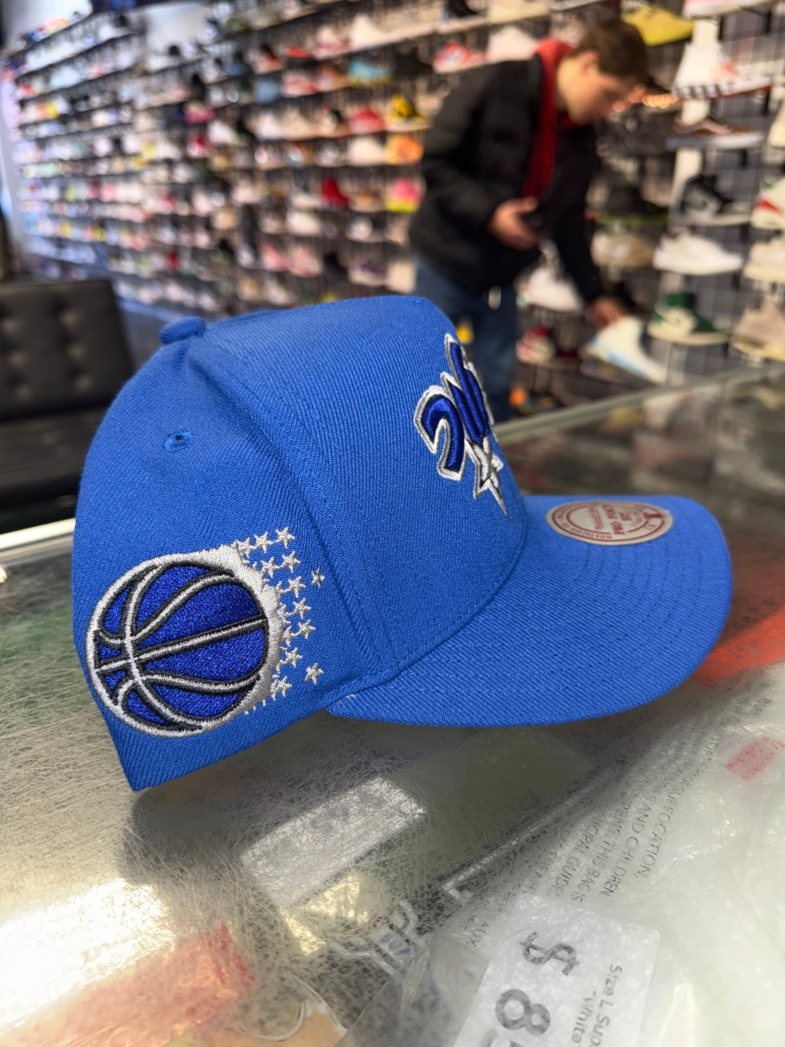 Size OS Mitchell & Ness Trucker Hat "Orlando Magic" Brand New