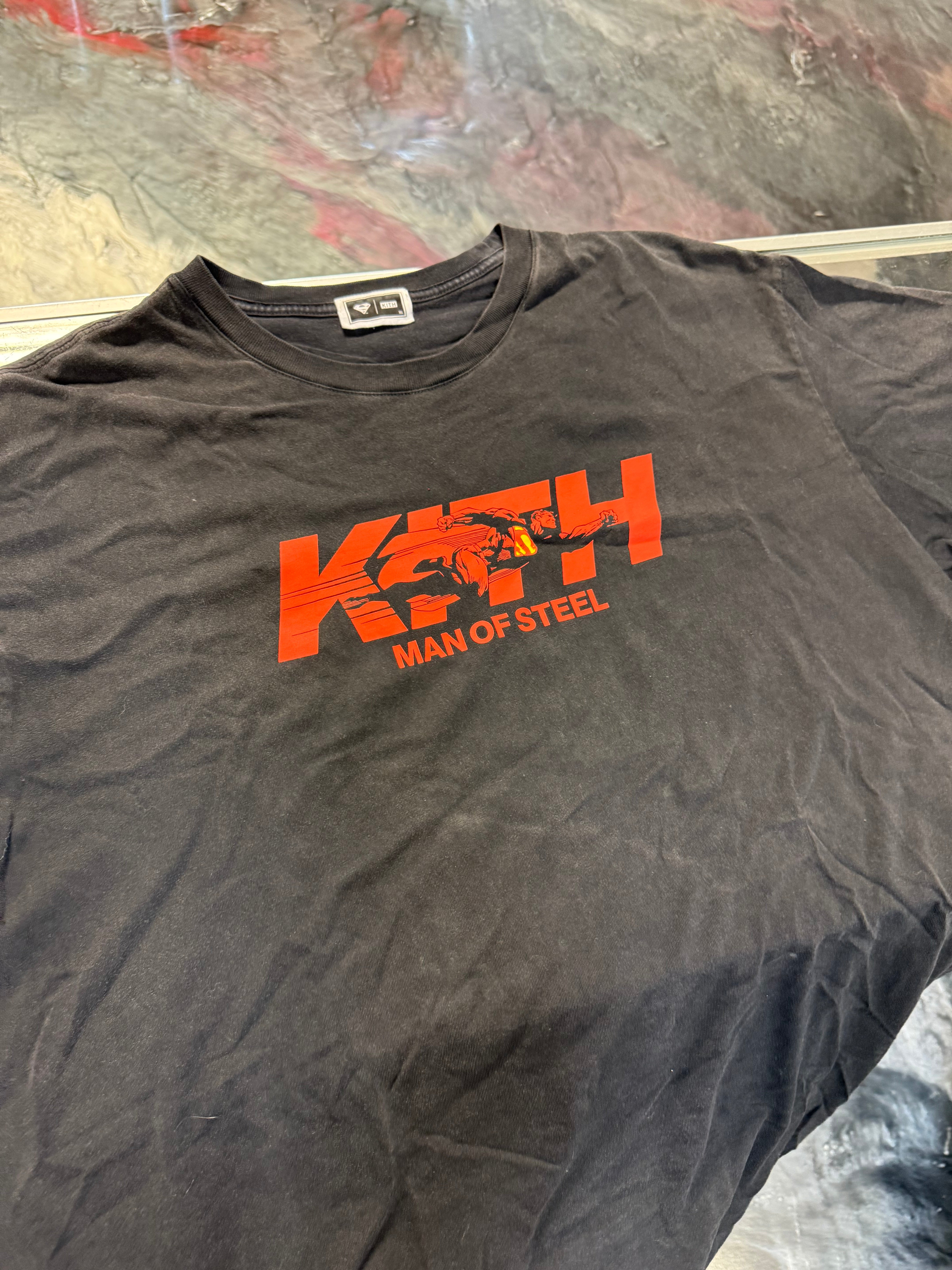 XL Kith Superman Man of Steel Tee