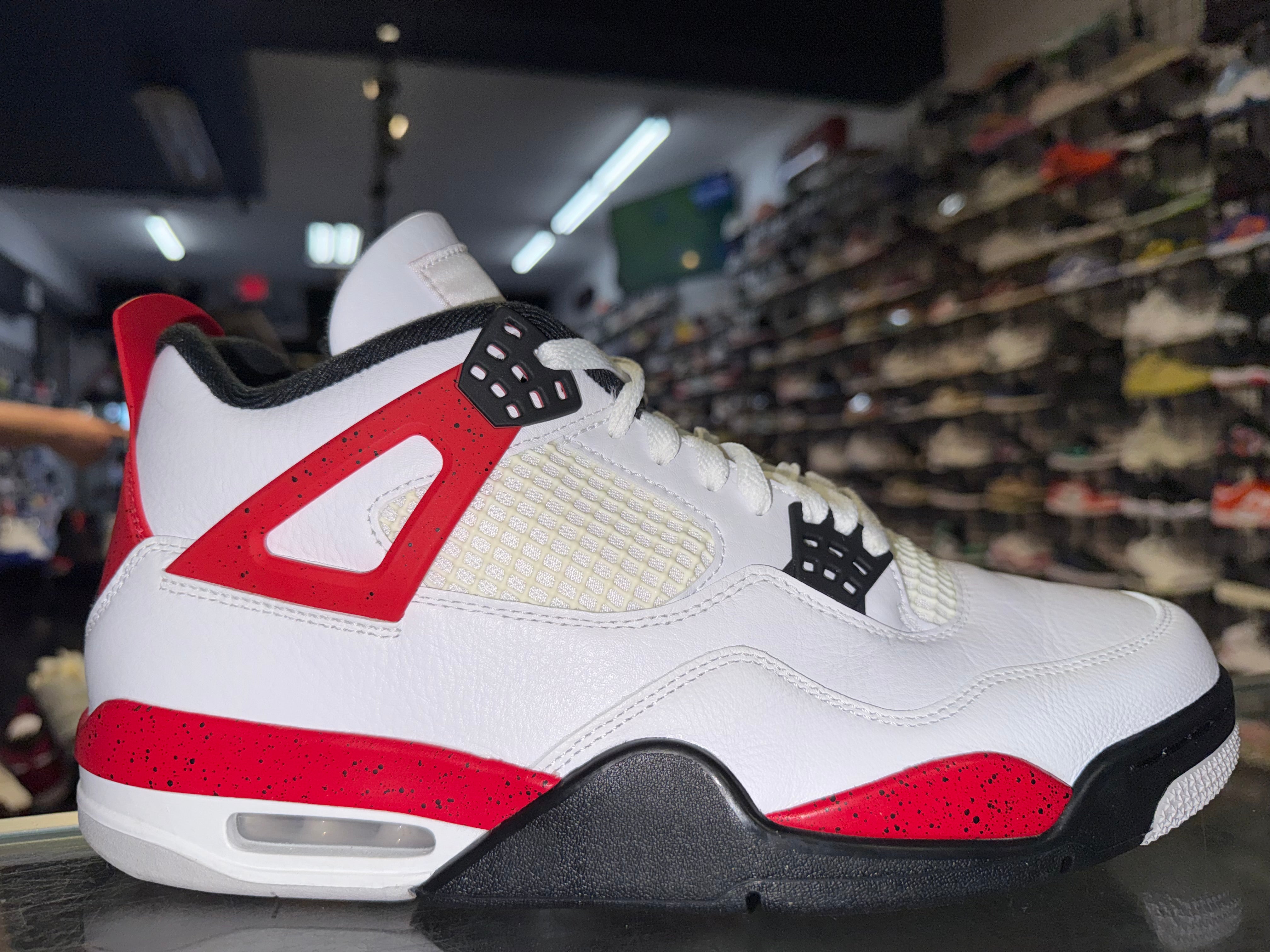 Size 11 Air Jordan 4 "Red Cement"
