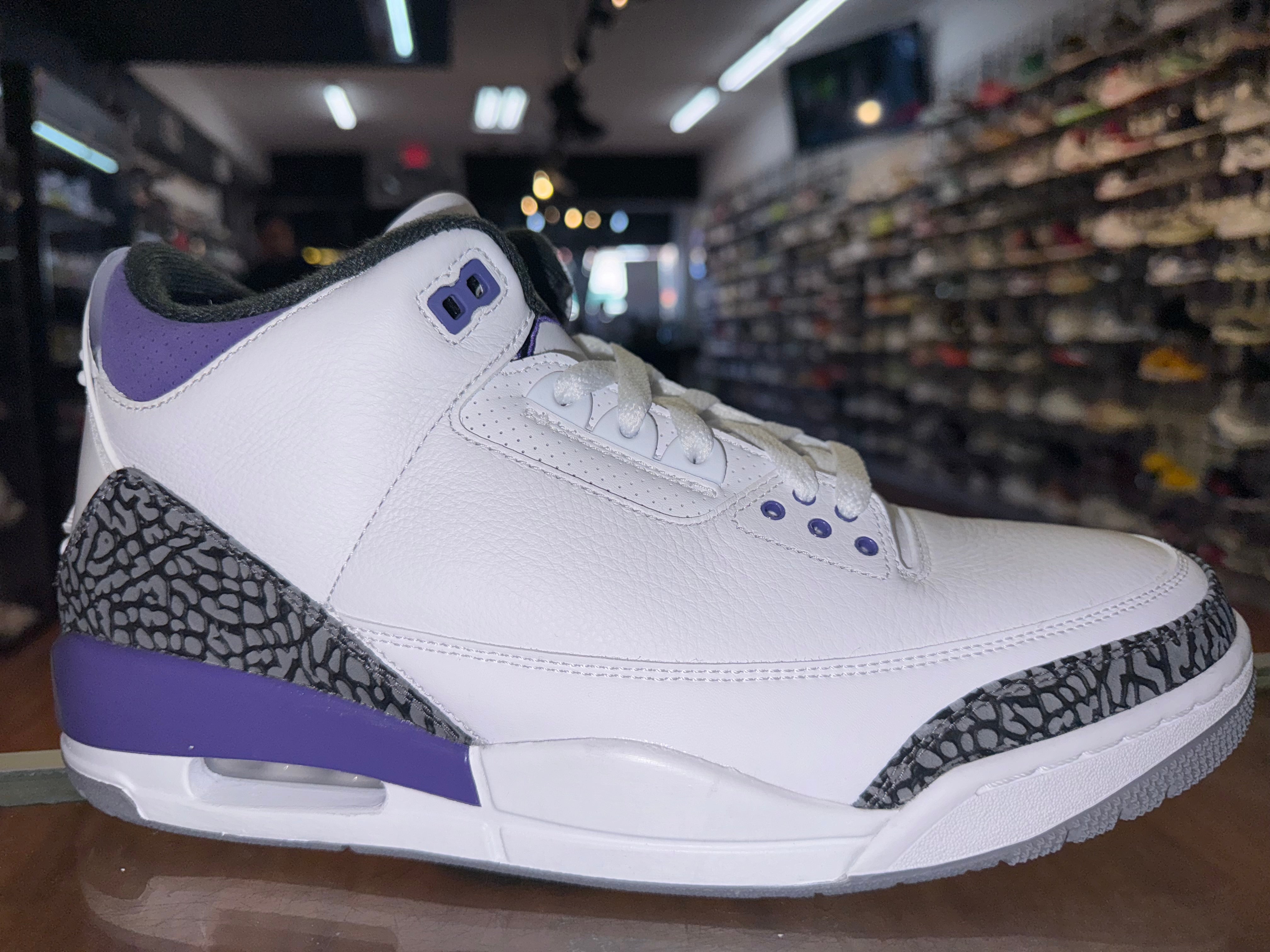 Size 9.5 Air Jordan 3 “Dark Iris” Brand New