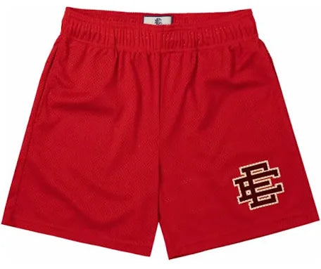 Size M Eric Emanuel EE Shorts “Red/Brown”