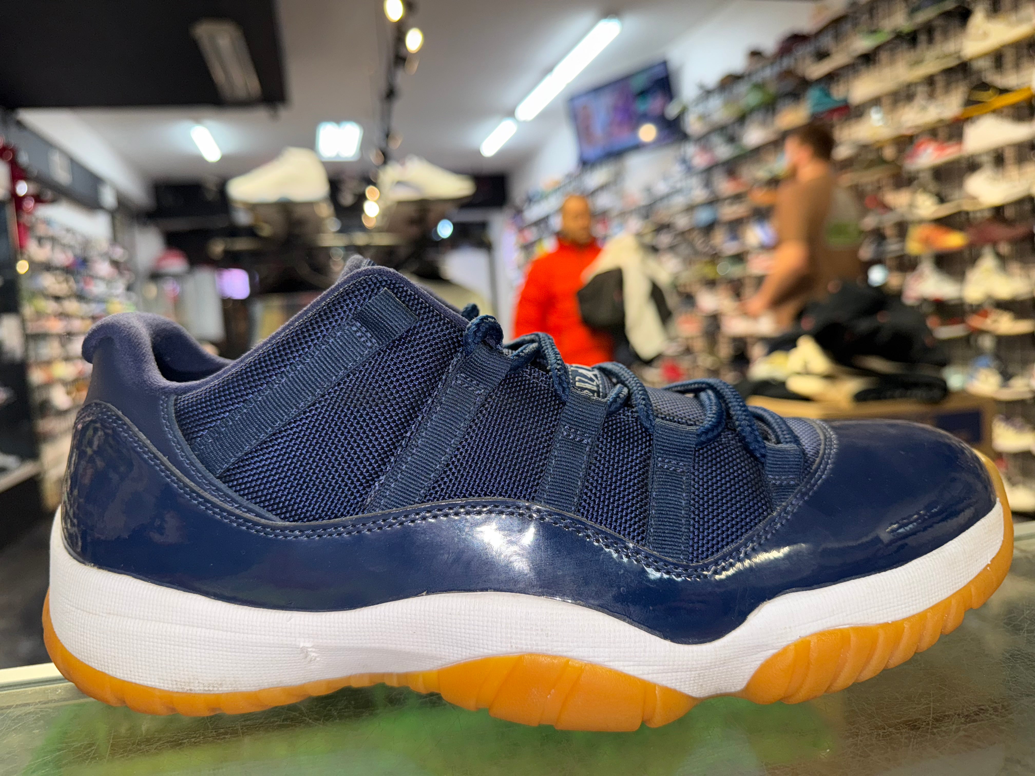 Size 12 Air Jordan 11 Low "Midnight Navy"