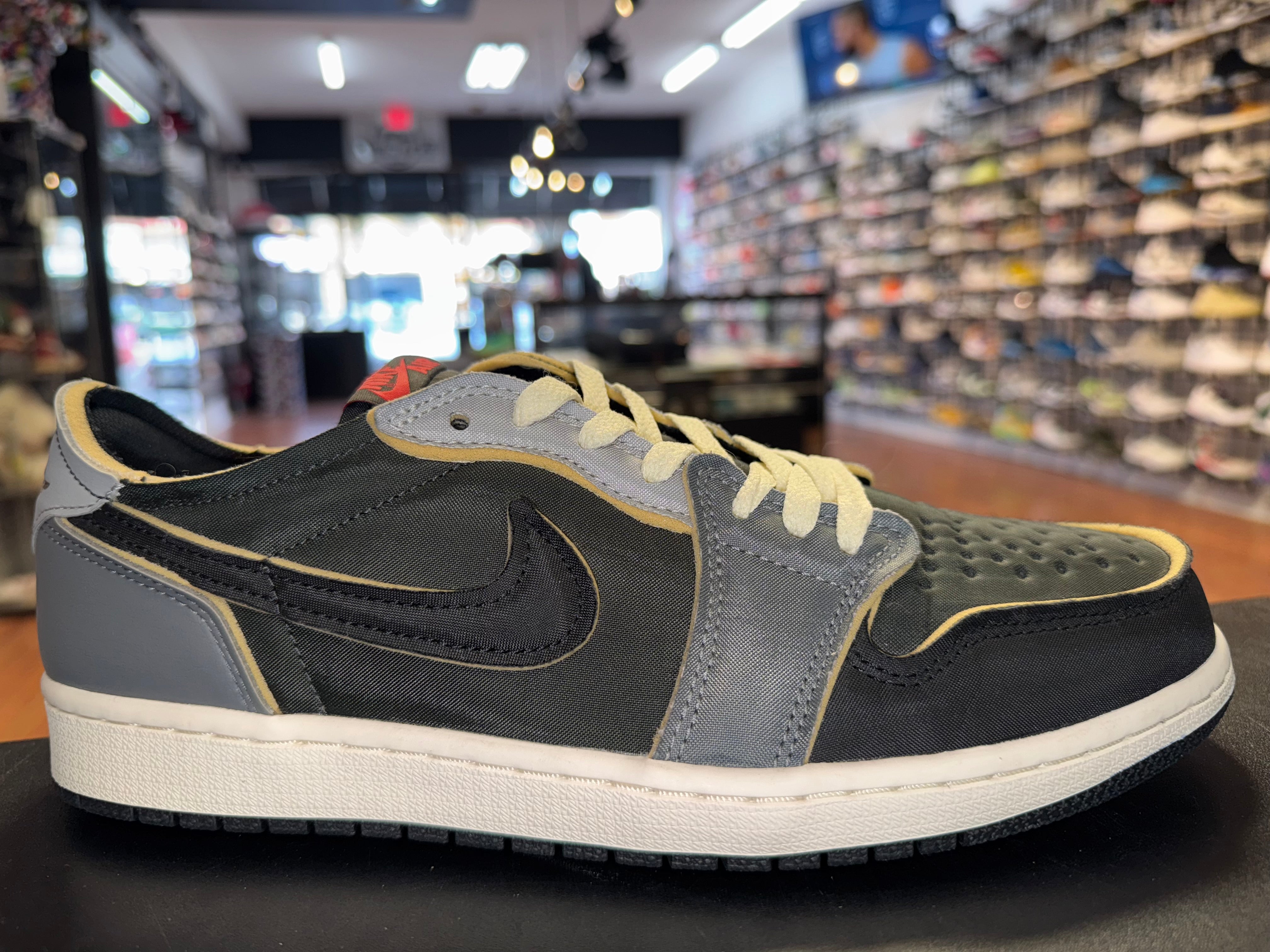 Size 9.5 Air Jordan 1 Low EX “Smoke Grey” Brand New
