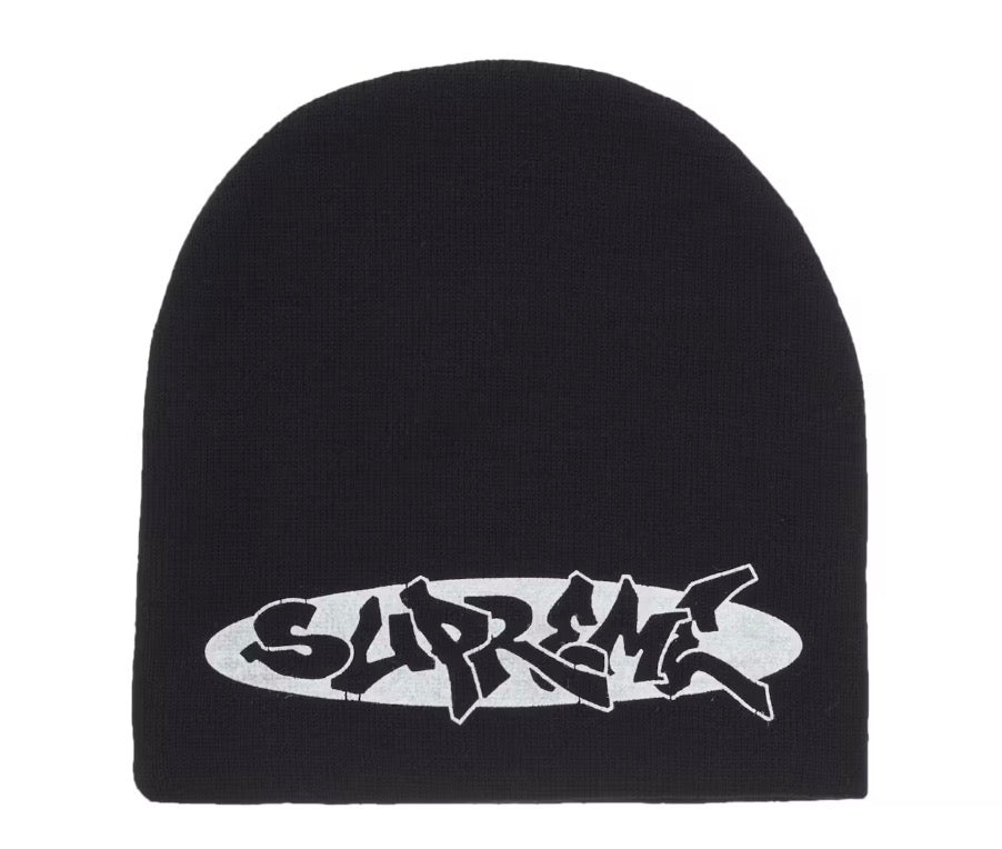 Size OS Supreme New World Order Beanie “Black” Brand New
