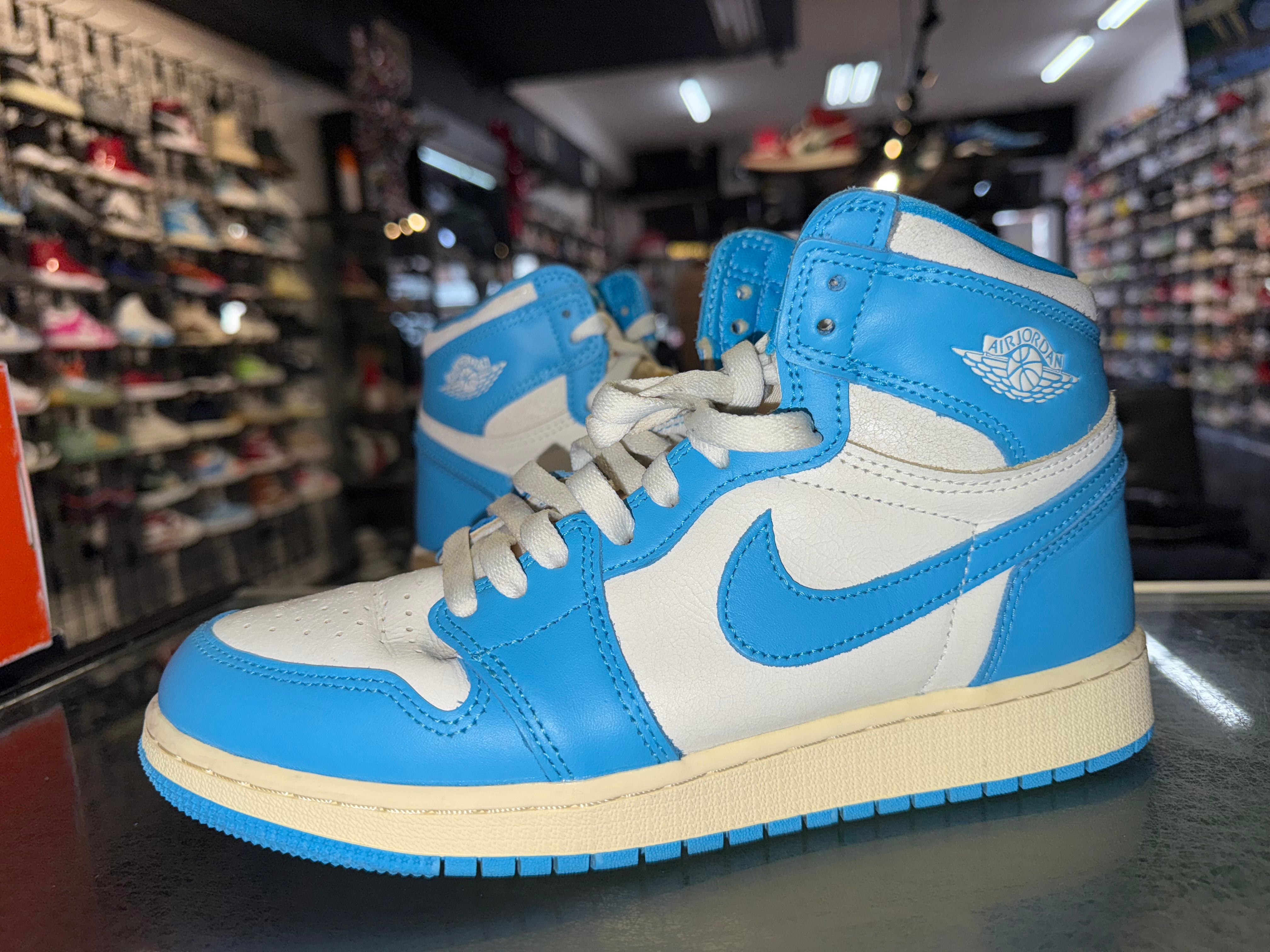 Size 7y Air Jordan 1 “UNC Reimagined”
