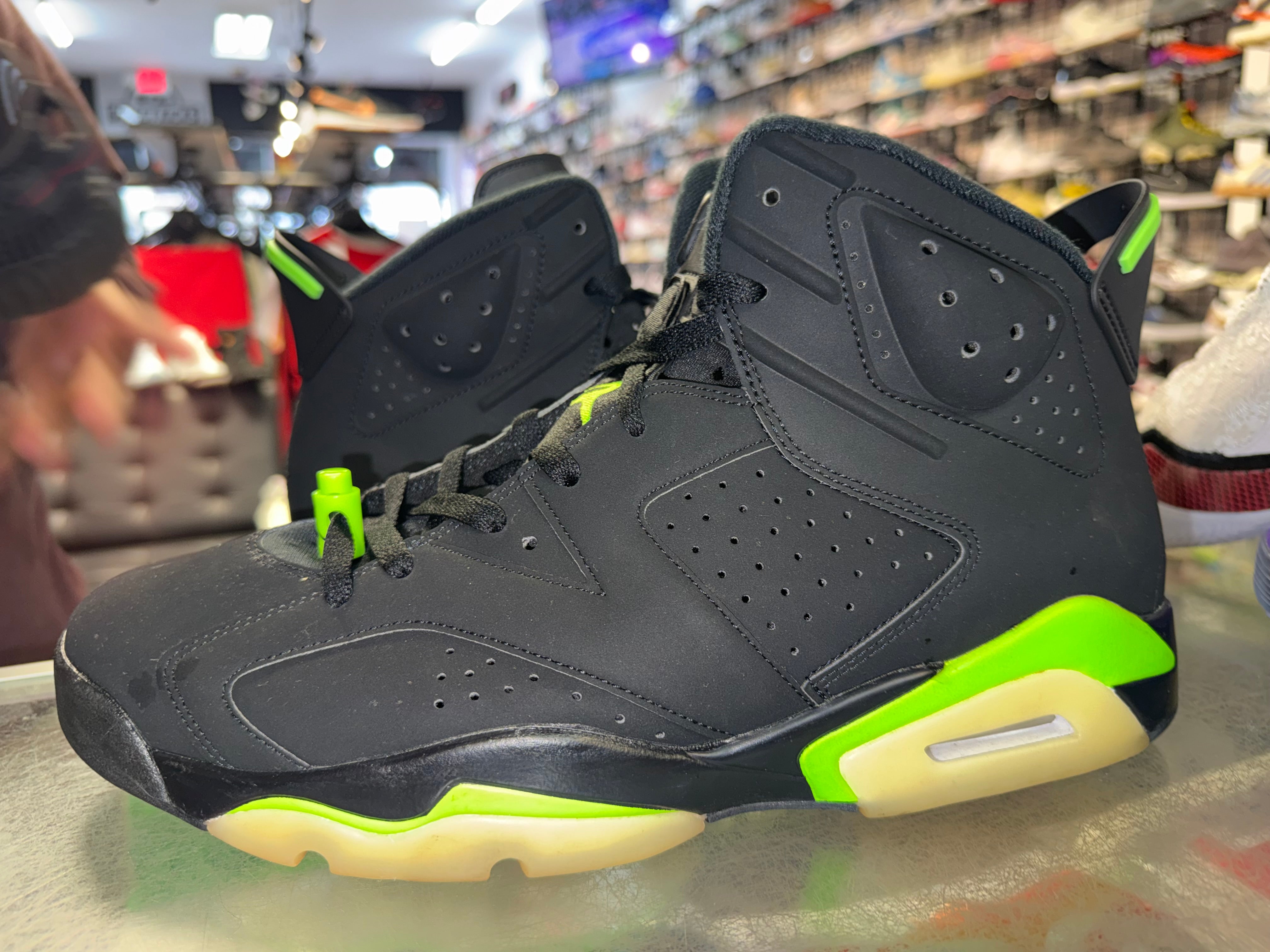 Size 13 Air Jordan 6 "Electric Green"