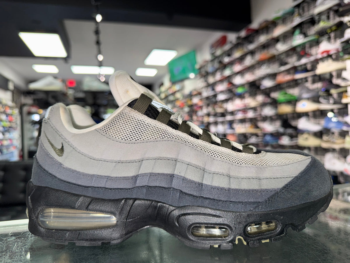 Size 9.5 (11W) Air Max 95 OG Big Bubble "Black Medium Olive"
