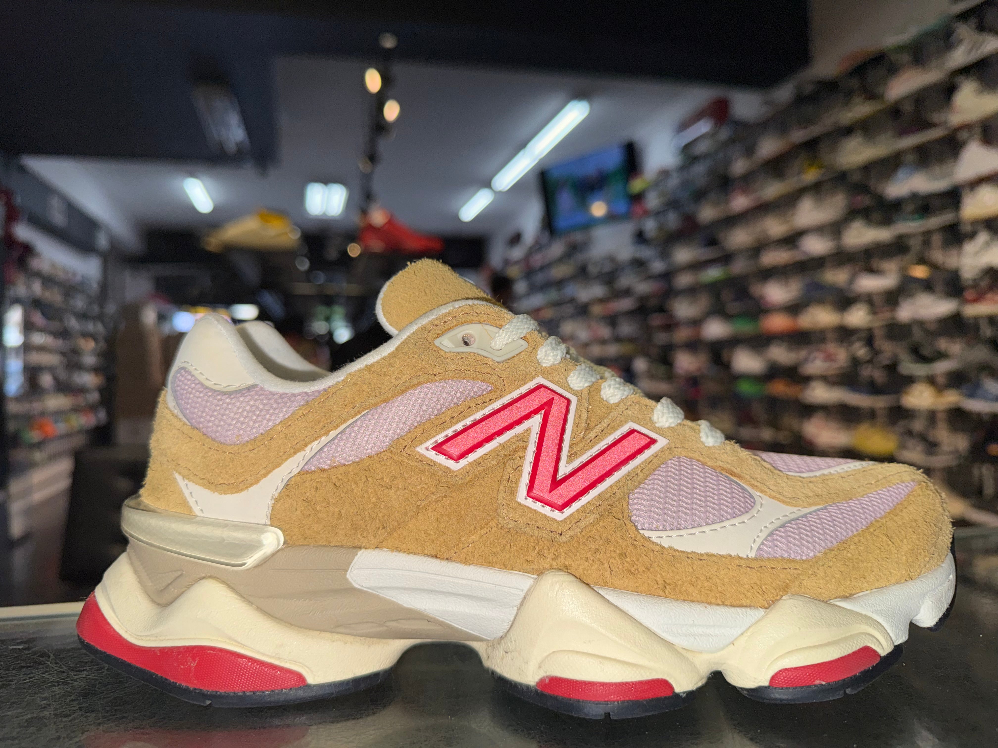 Size 5.5 New Balance 9060 “Great Plains Red”