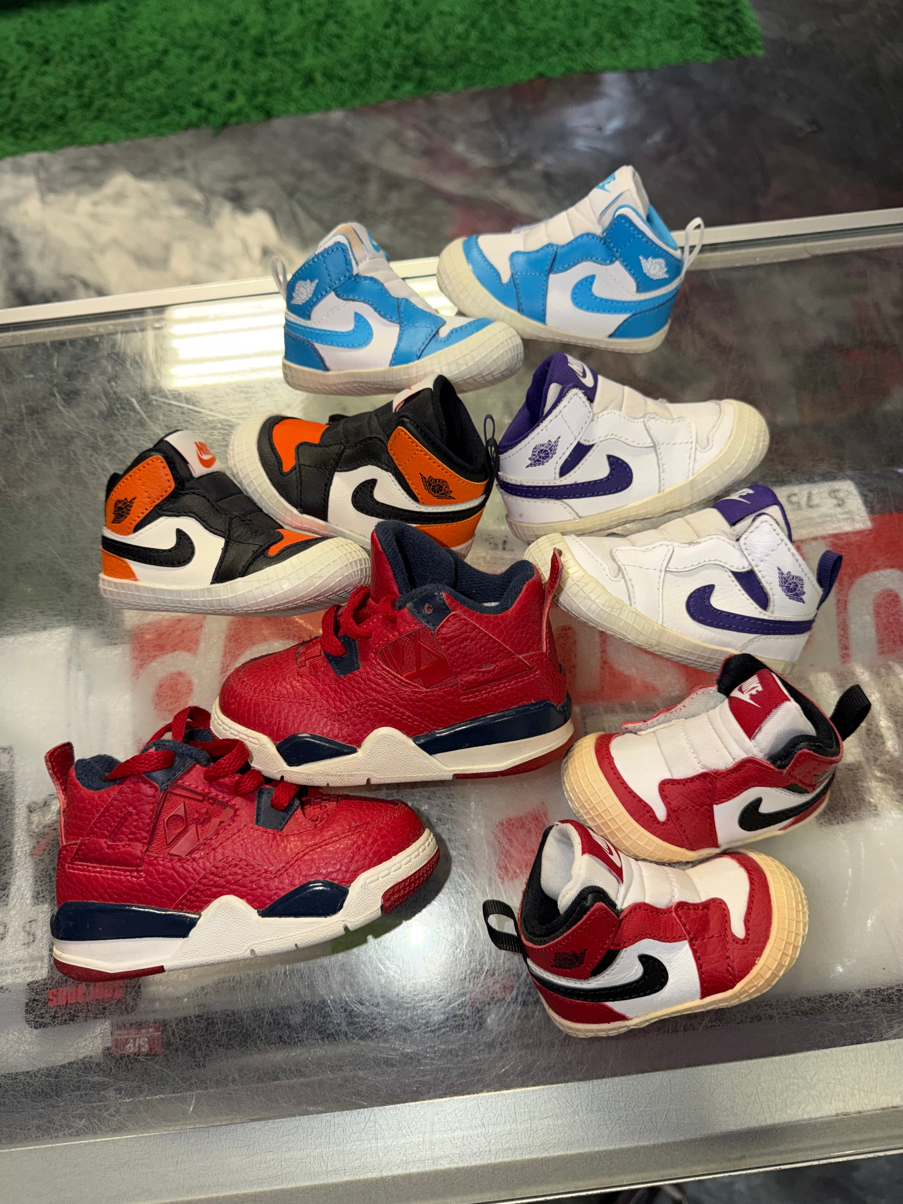 5 Pair Sneaker Bundle (Mixed Baby Sizes)