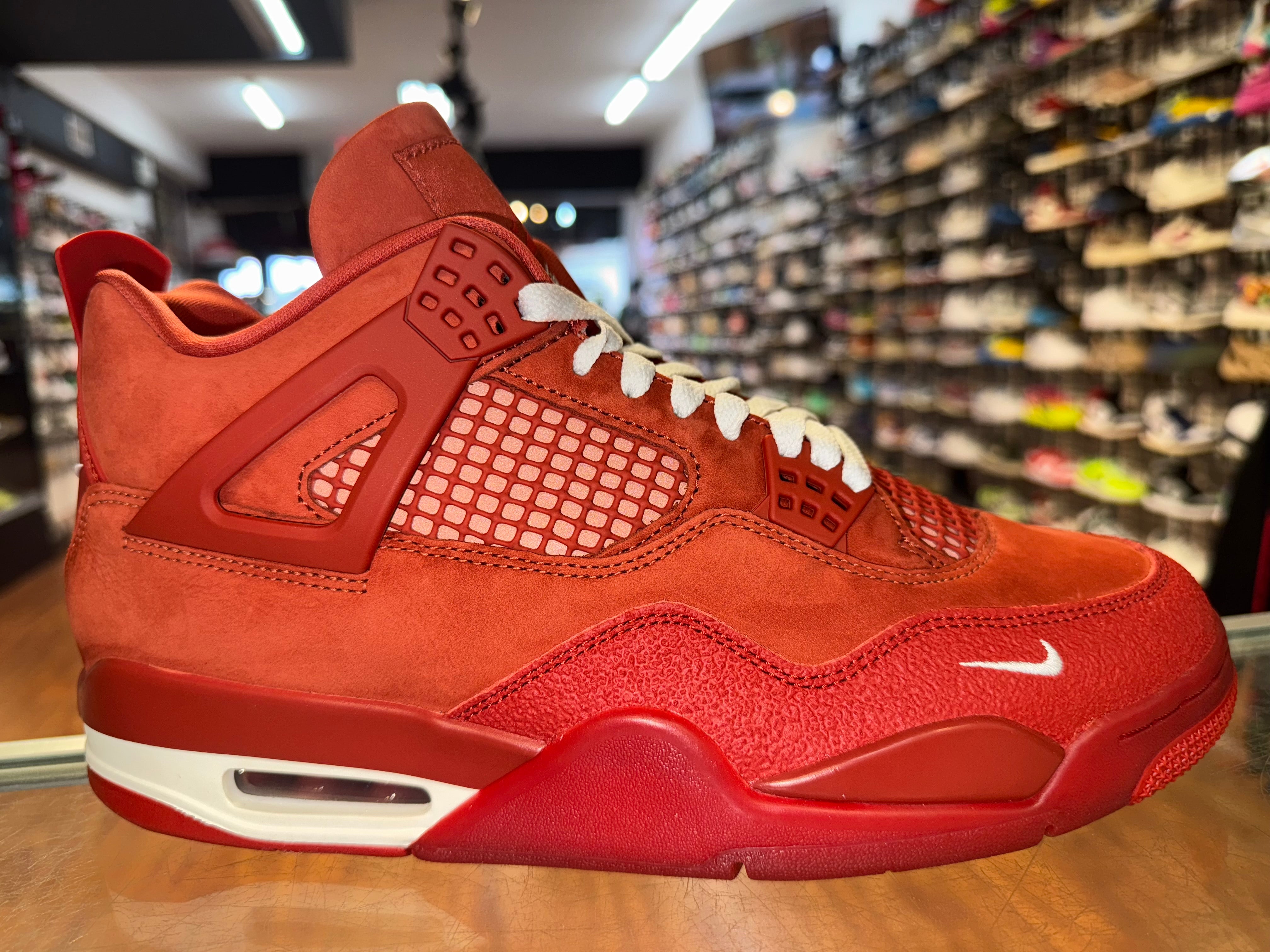 Size 10 Air Jordan 4 Nigel Sylvester "Brick by Brick" Worn 1x