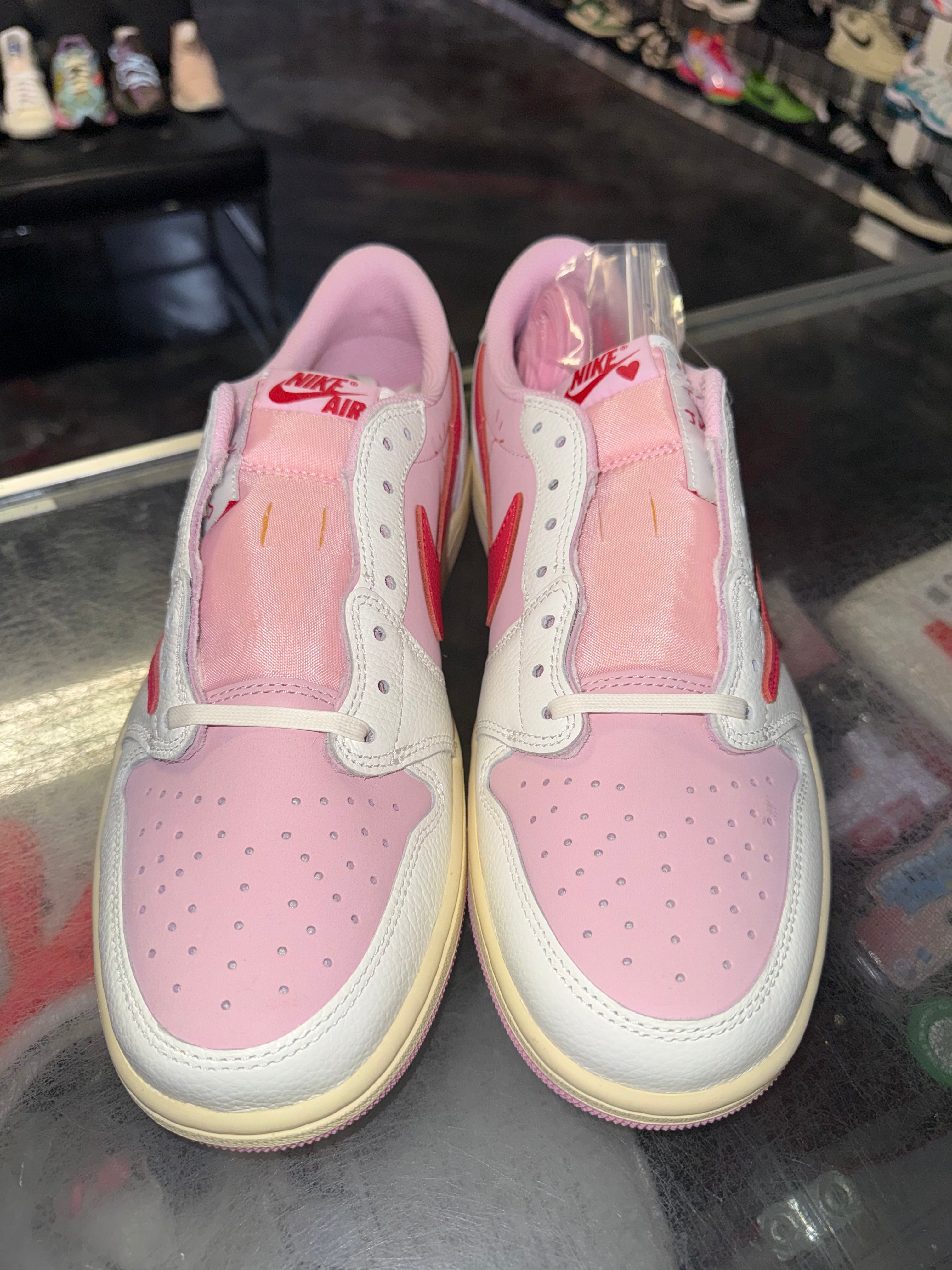 Size 10.5 Air Jordan 1 Low Travis Scott "Tropical Pink" Brand New