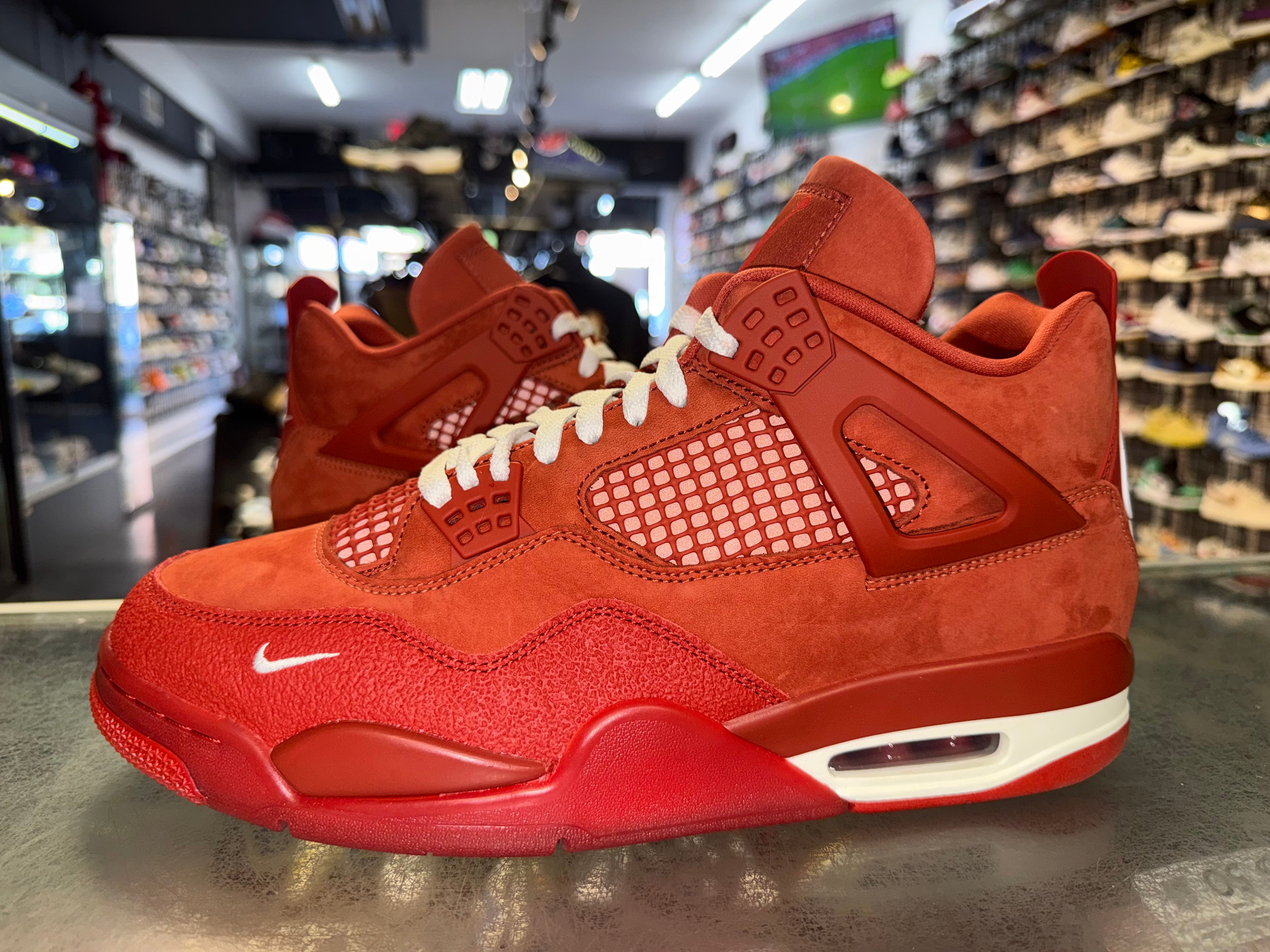 Size 12 Air Jordan 4 Nigel Sylvester "Brick by Brick" Worn 1x