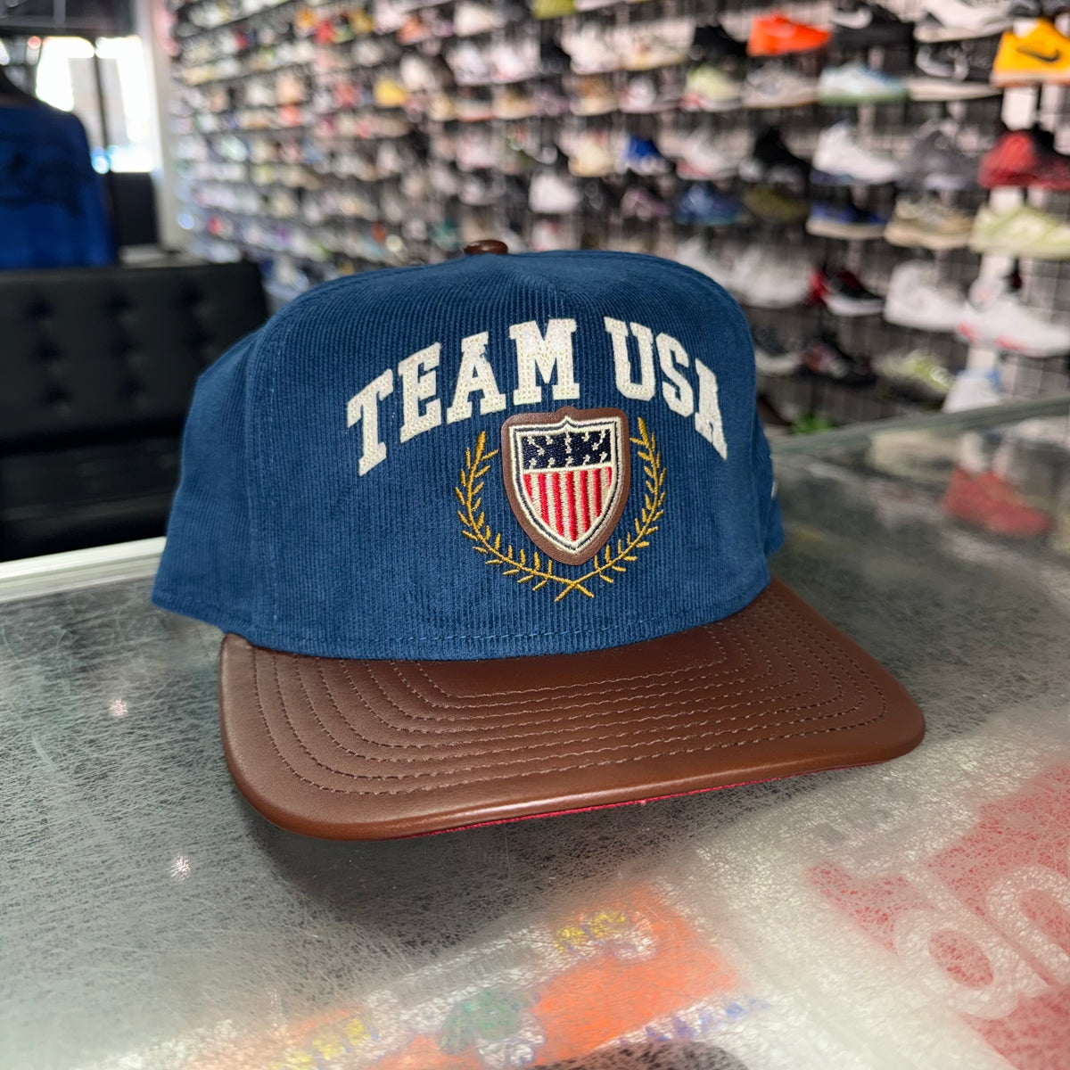 Size OS New Era SnapBack Hat “Team USA” Brand New