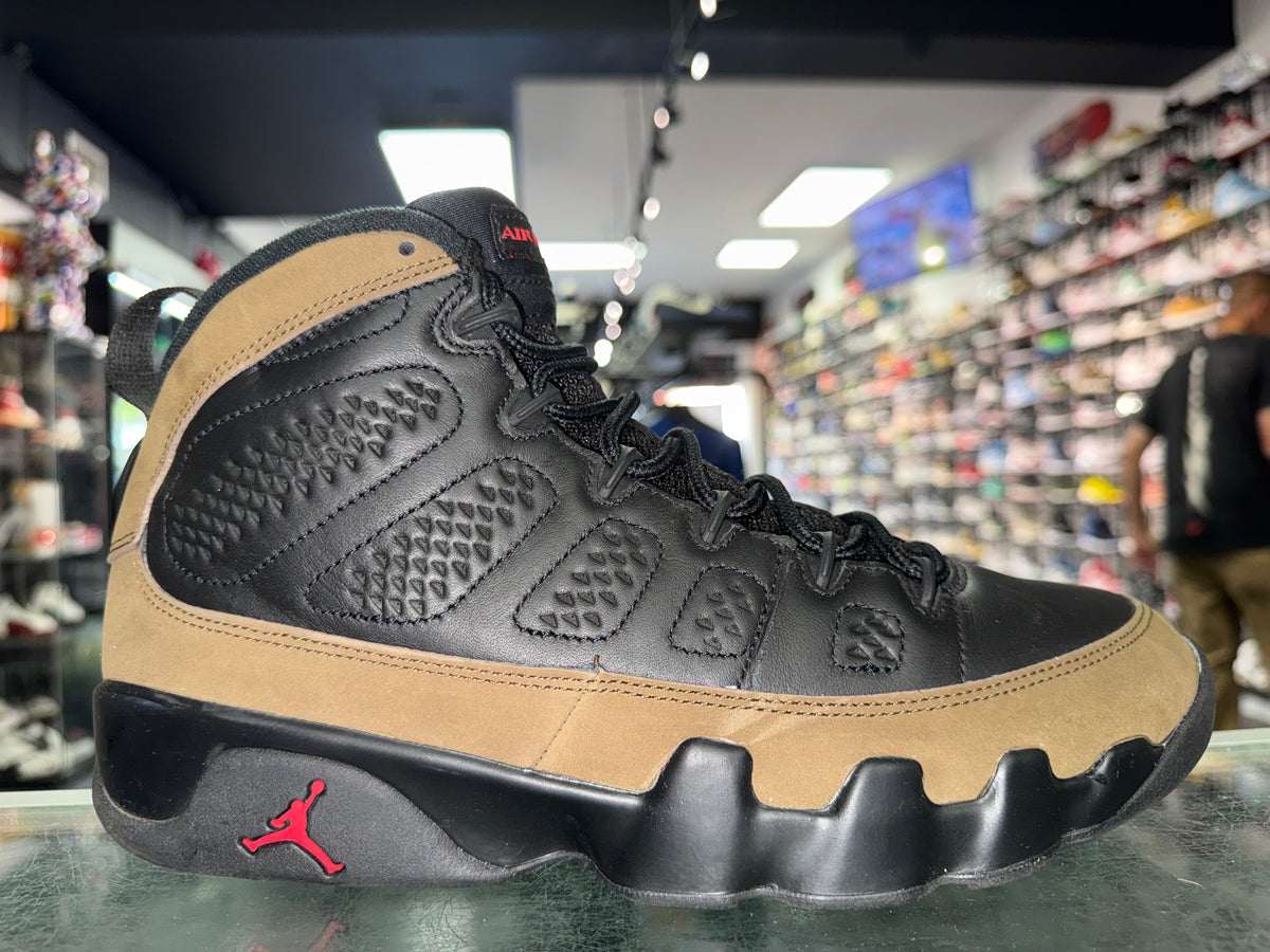 Size 9.5 Air Jordan 9 “Olive”