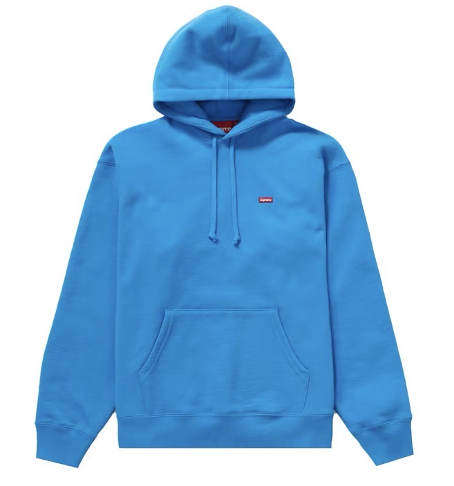 Size XXL Supreme Small Box Logo Hoodie “Bright Blue” – Direct Kicks