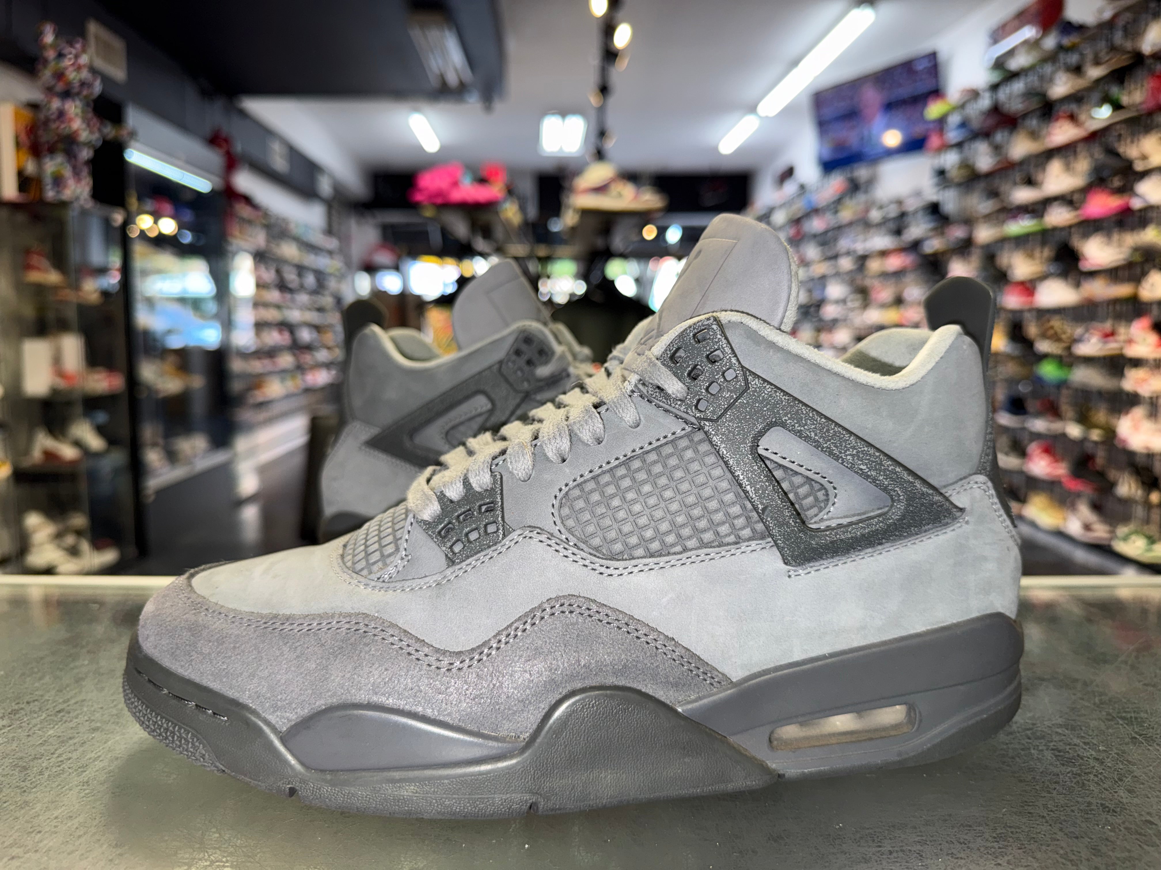 Size 9.5 Air Jordan 4 Paris Olympics "Wet Cement"