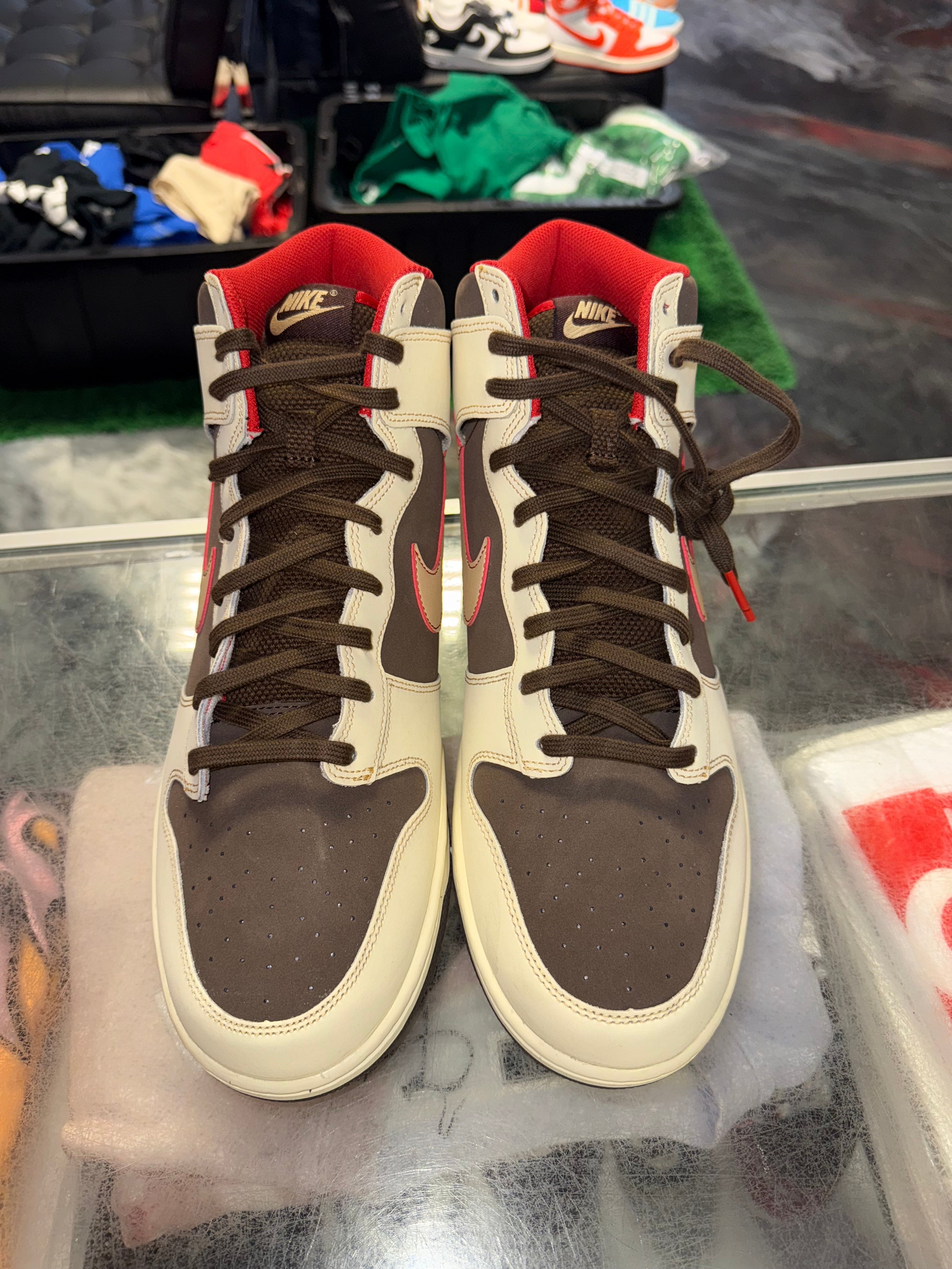 Size 14 Dunk High SE “Baroque Brown” Brand New