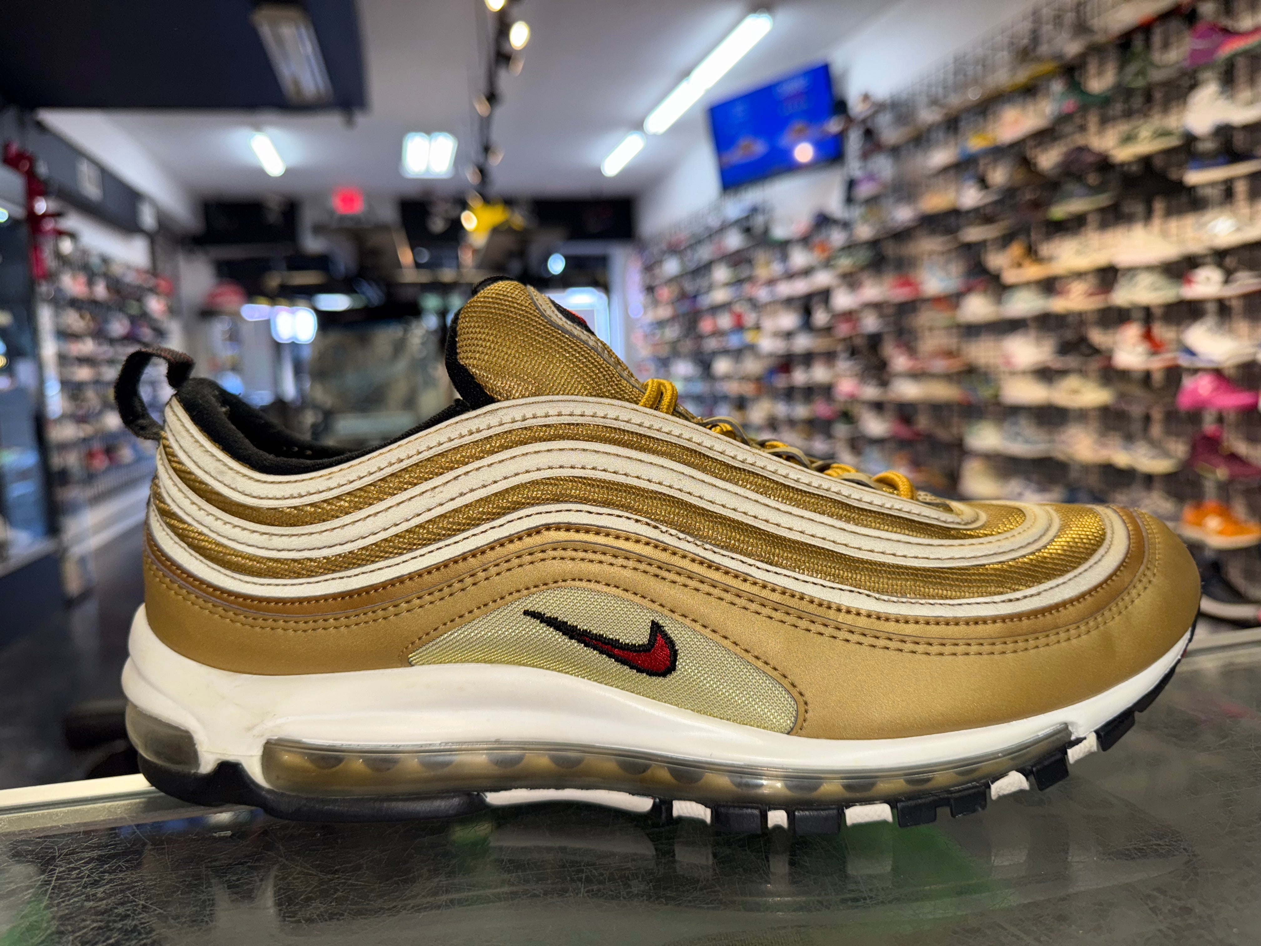 Size 13 Air Max 97 "Metallic Gold"