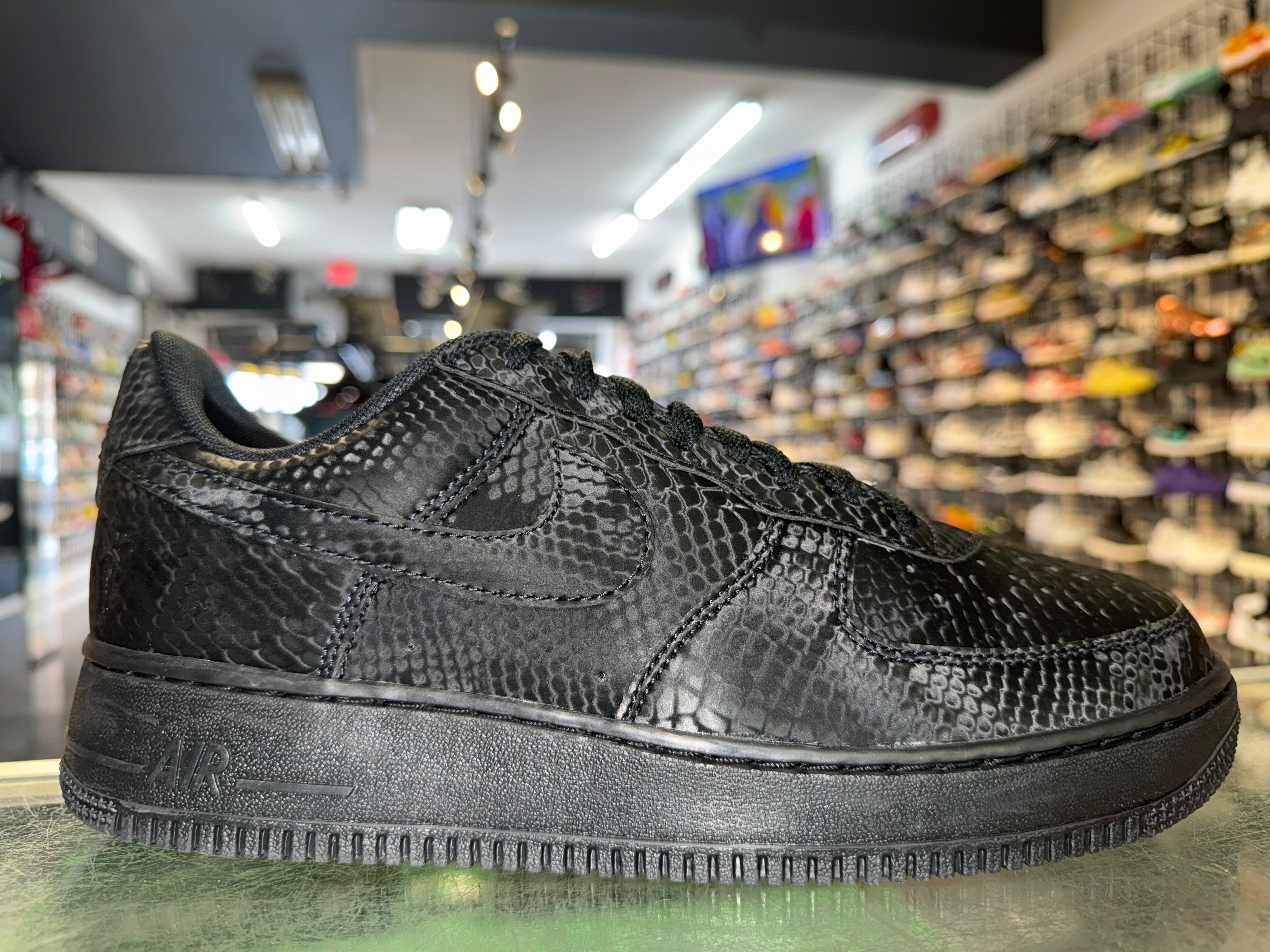 Size 10 Air Force 1 Kobe Bryant "Forever Black" Brand New