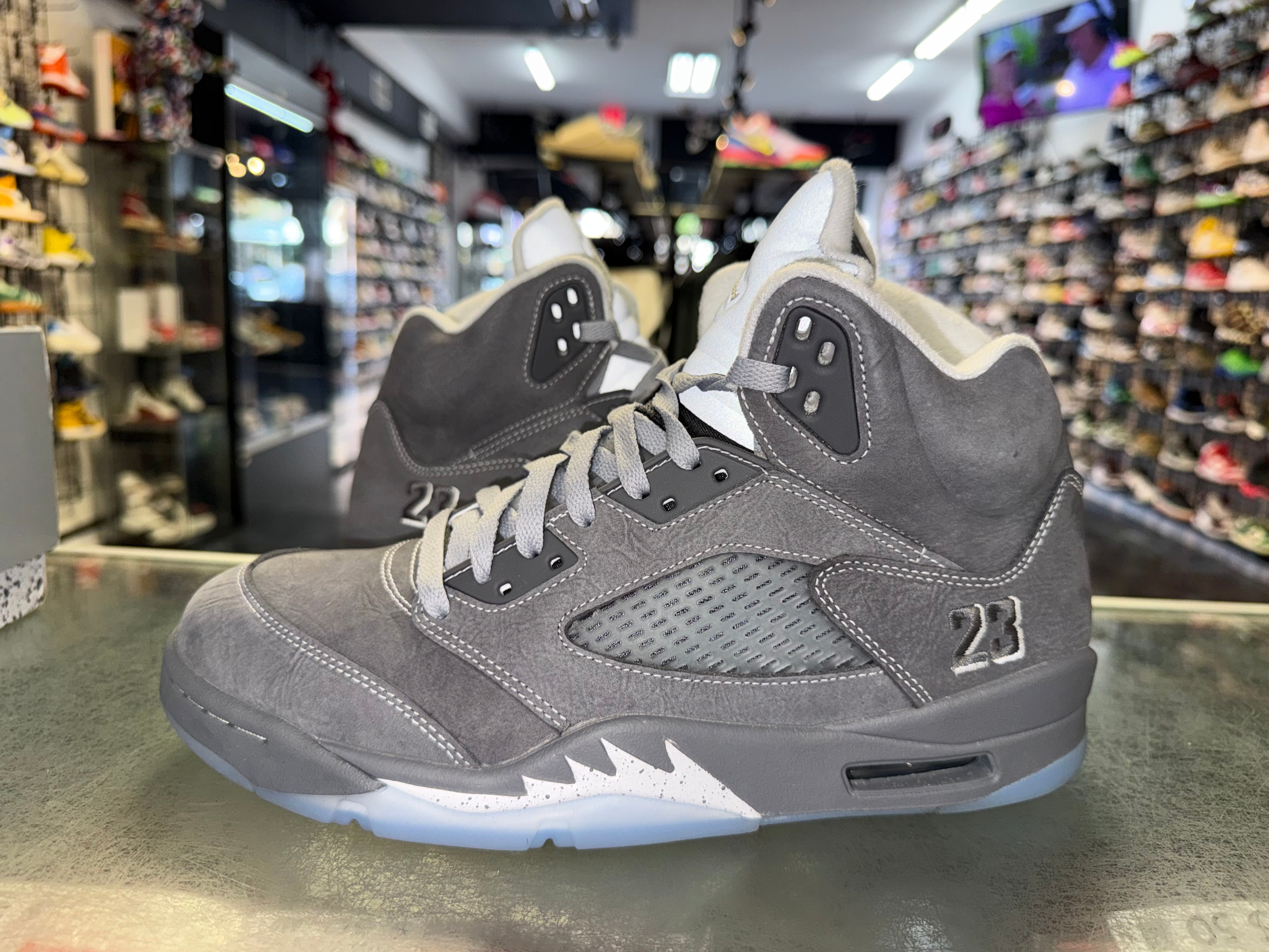 Size 10 Air Jordan 5 "Wolf Grey"