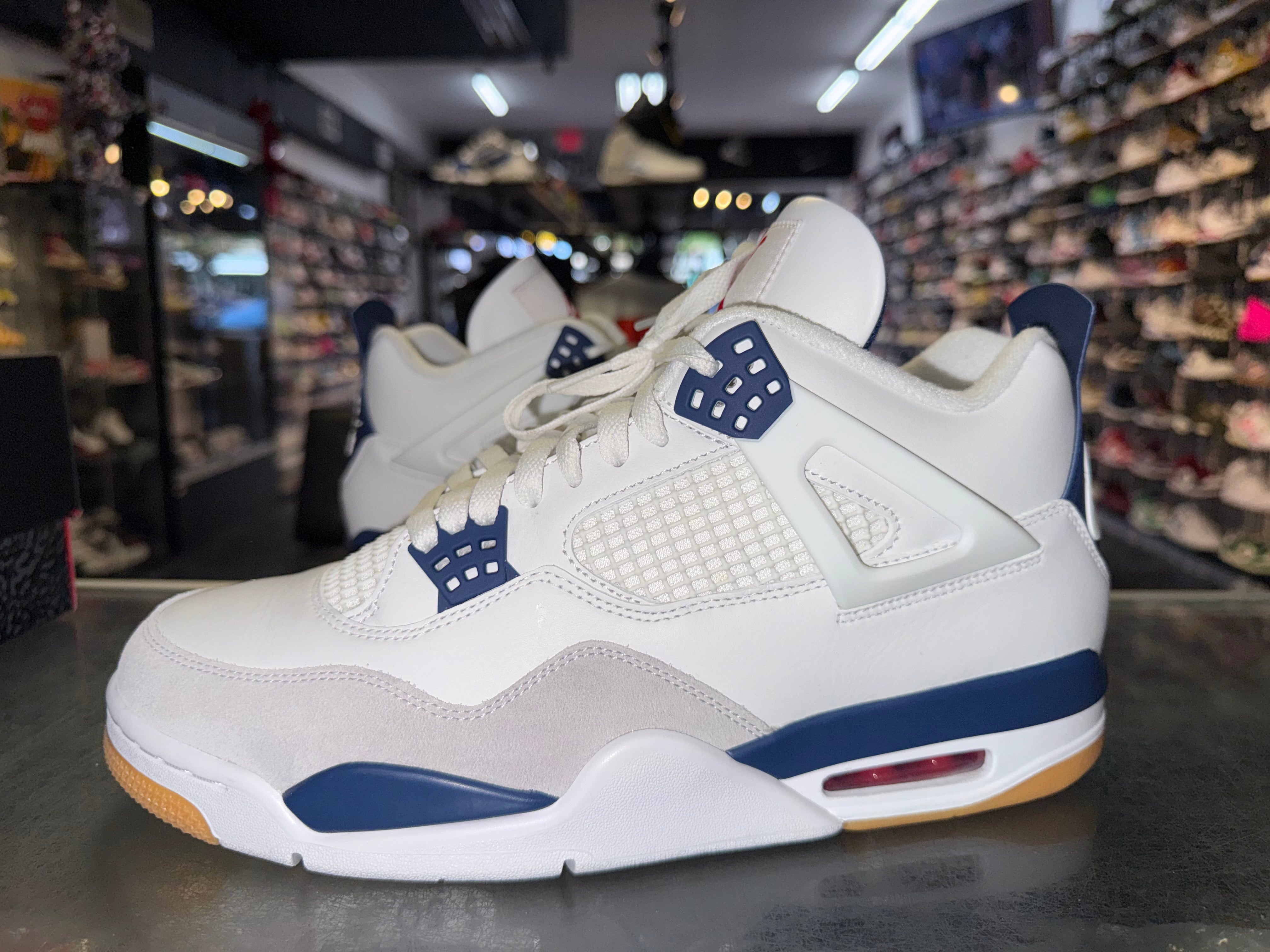 Size 12 Air Jordan 4 SB "Navy"