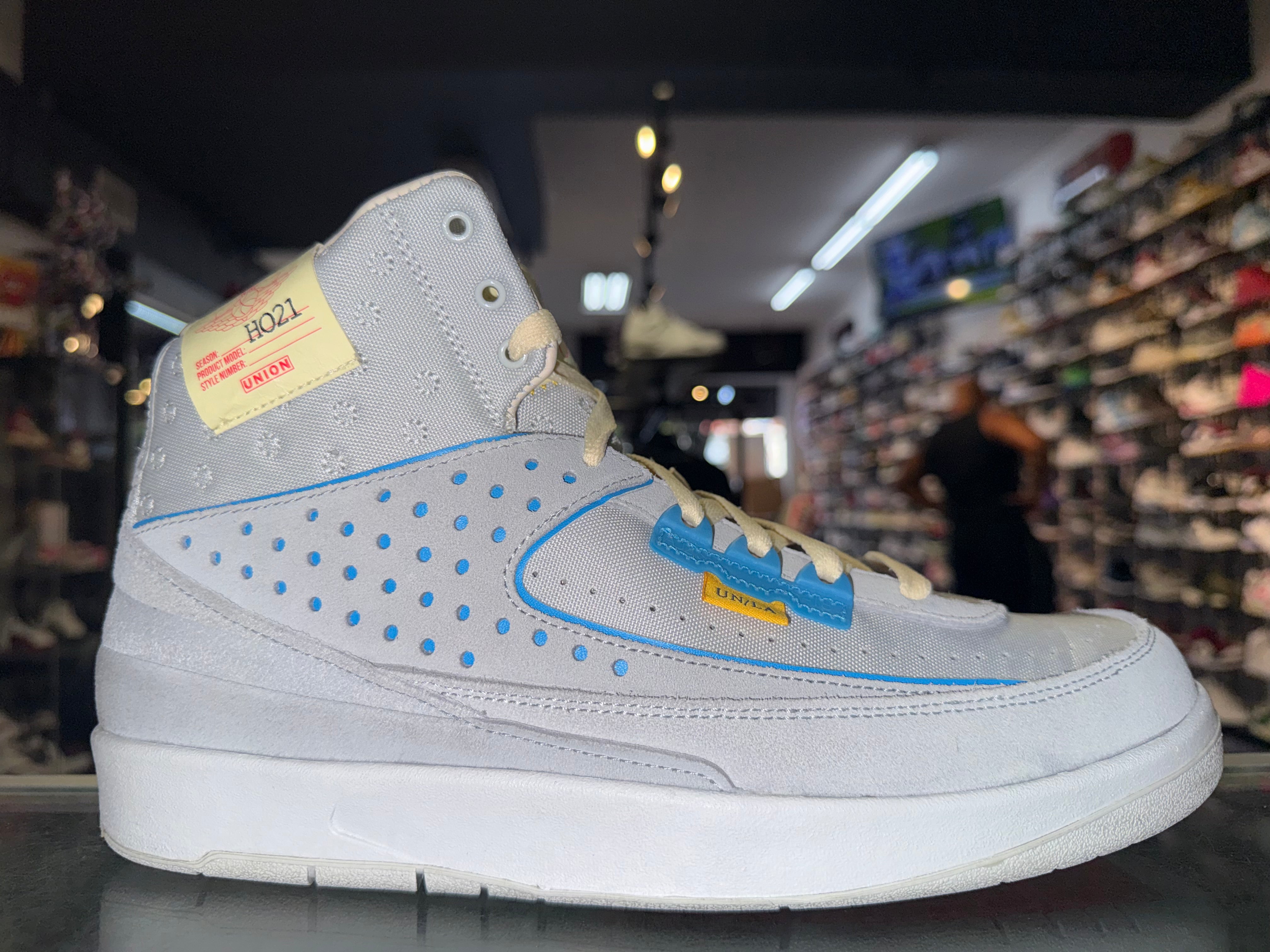 Size 11 Air Jordan 2 Union "Grey Fog"