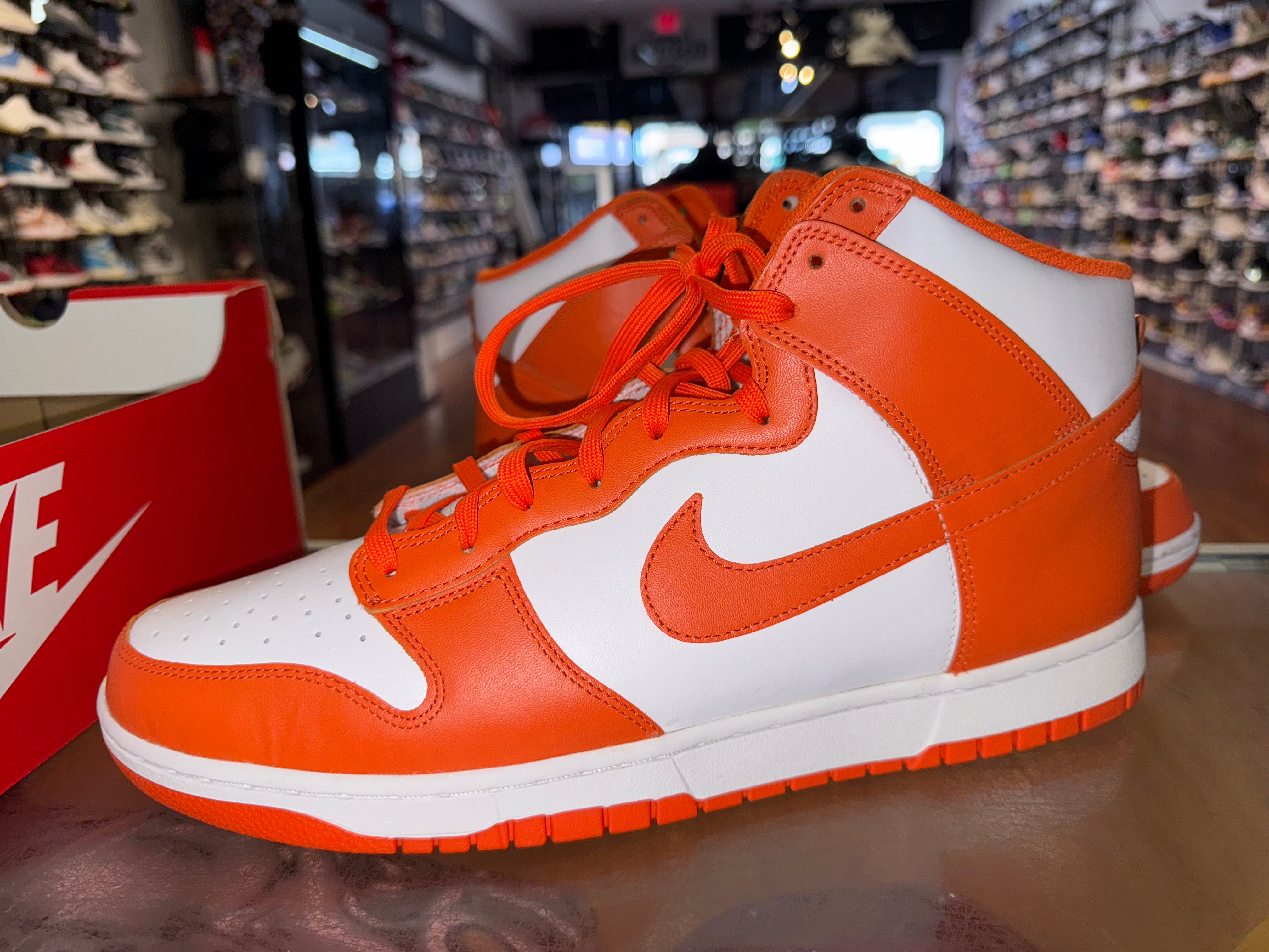 Size 15 Dunk High "Syracuse"