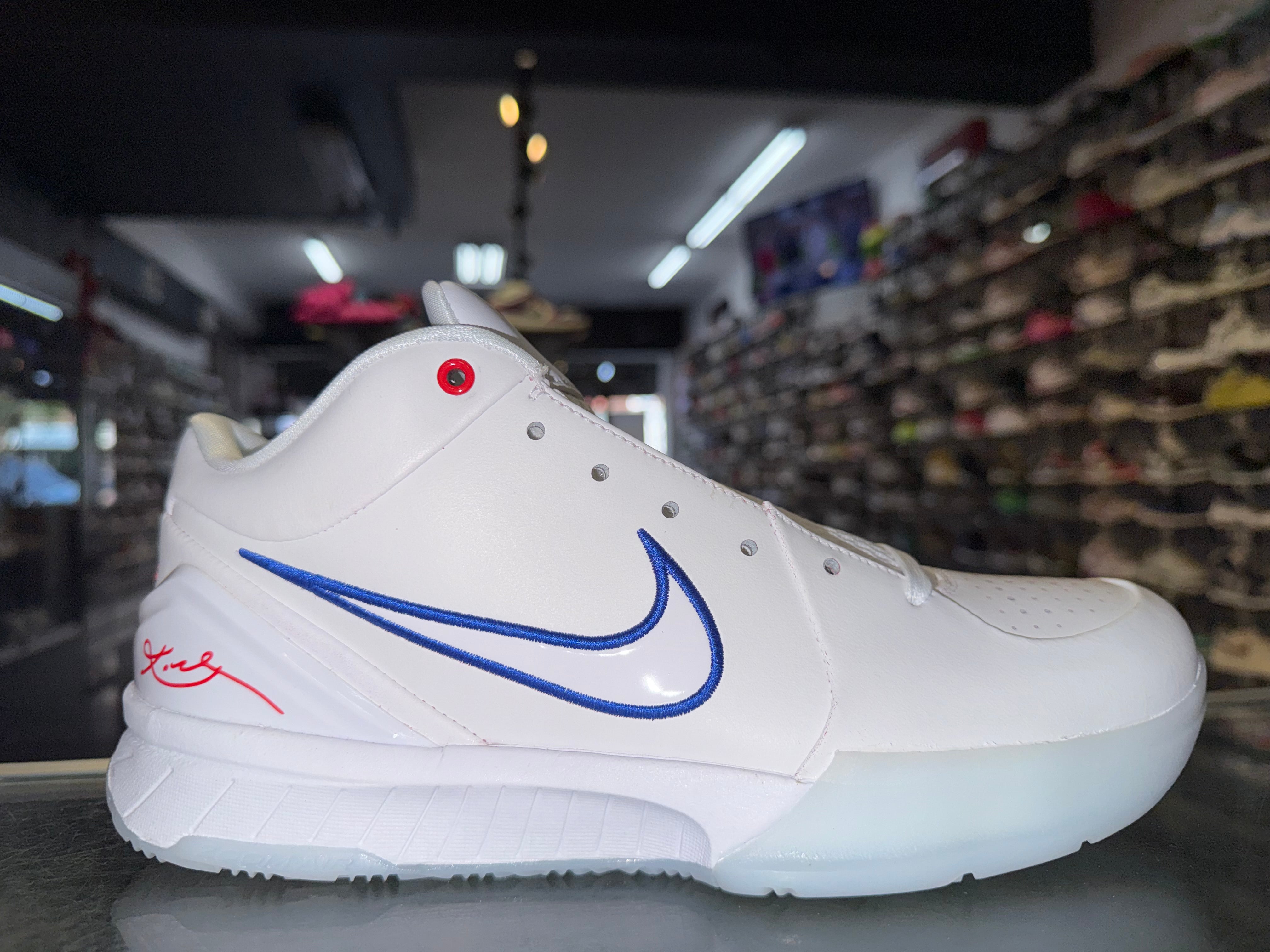 Size 7.5 Kobe 4 Protro Draft Day Pack “LA Clippers” (Opened) Brand