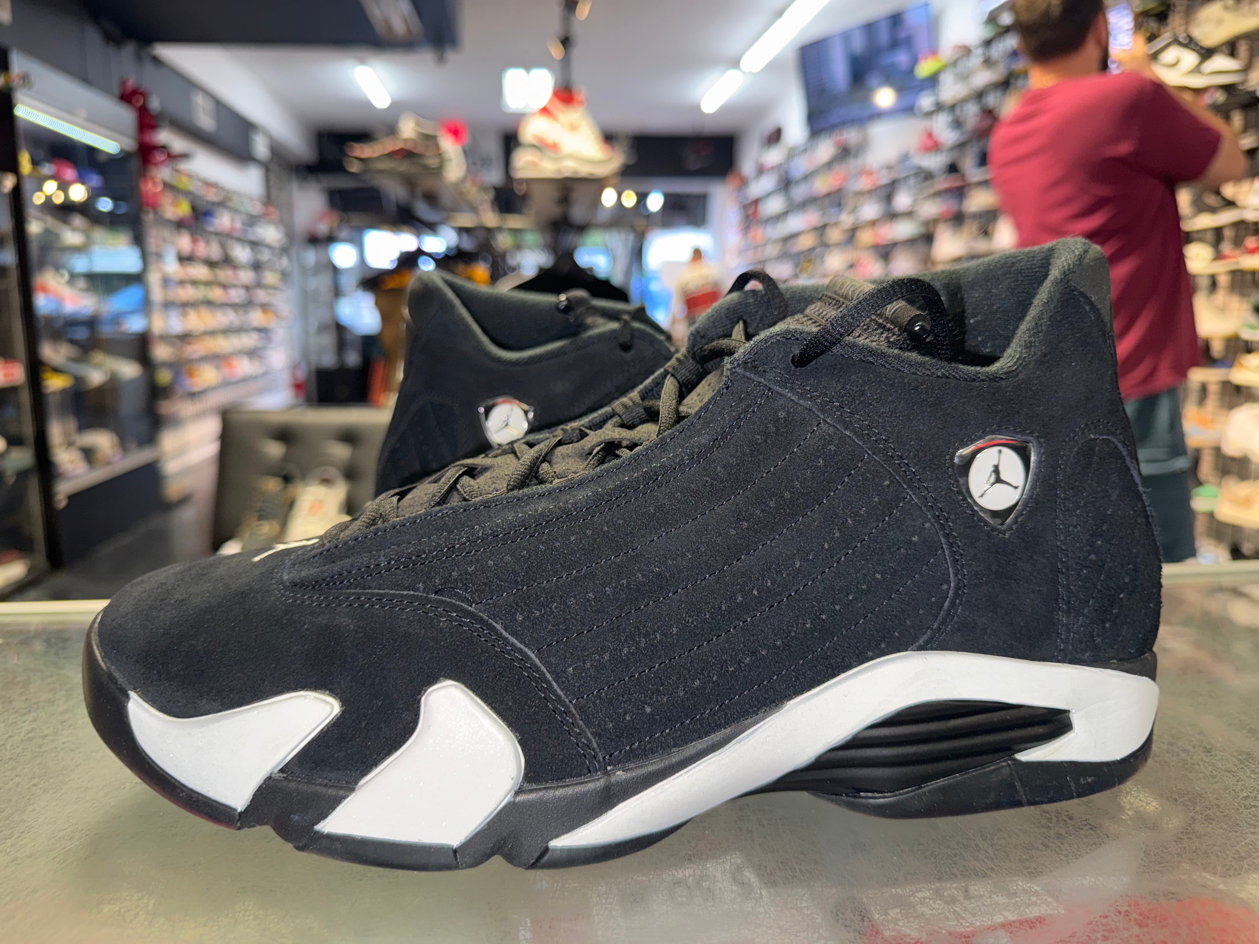 Size 13 Air Jordan 14 "Black White"