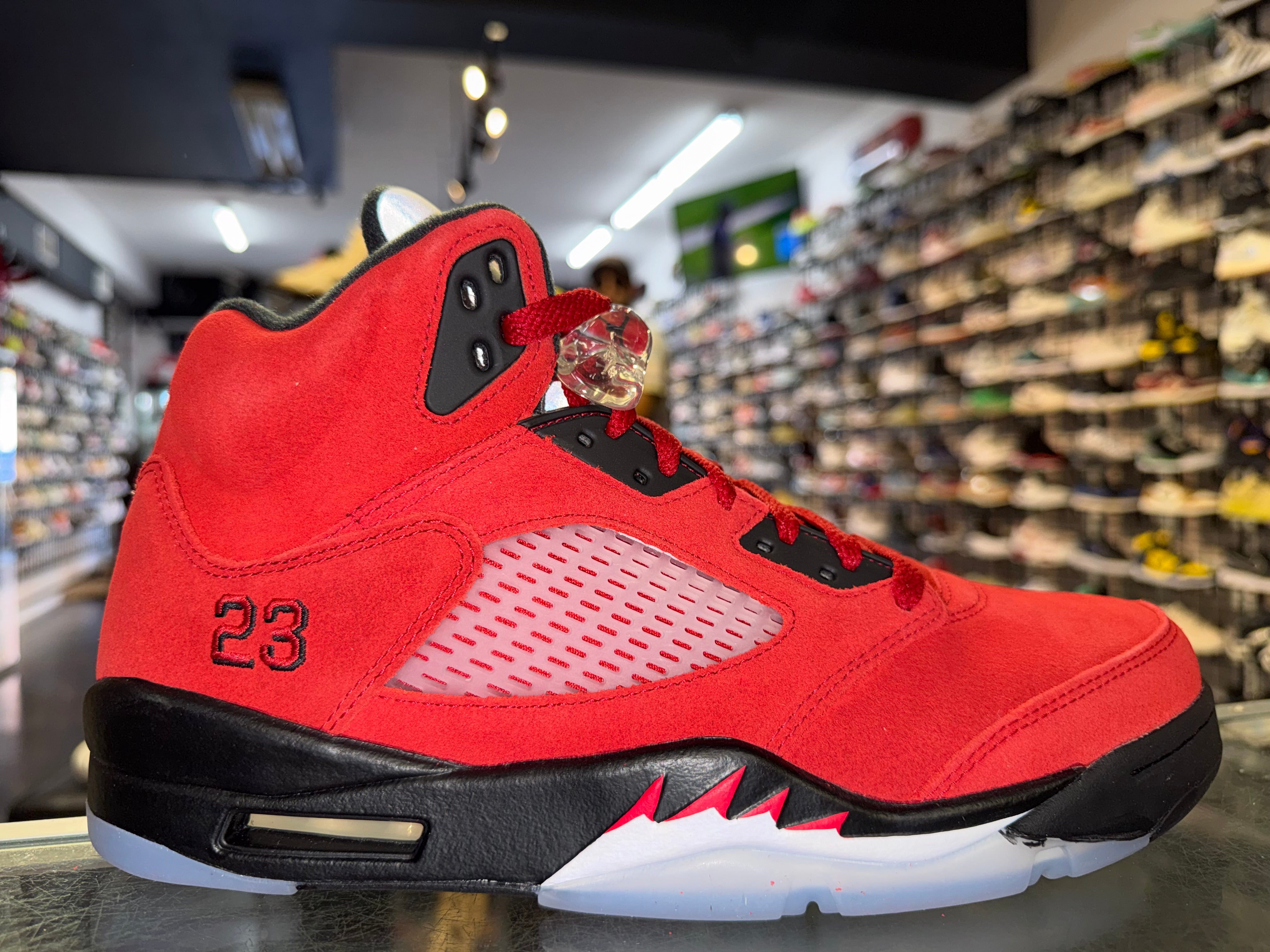 Size 9.5 Air Jordan 5 "Raging Bull" Brand New