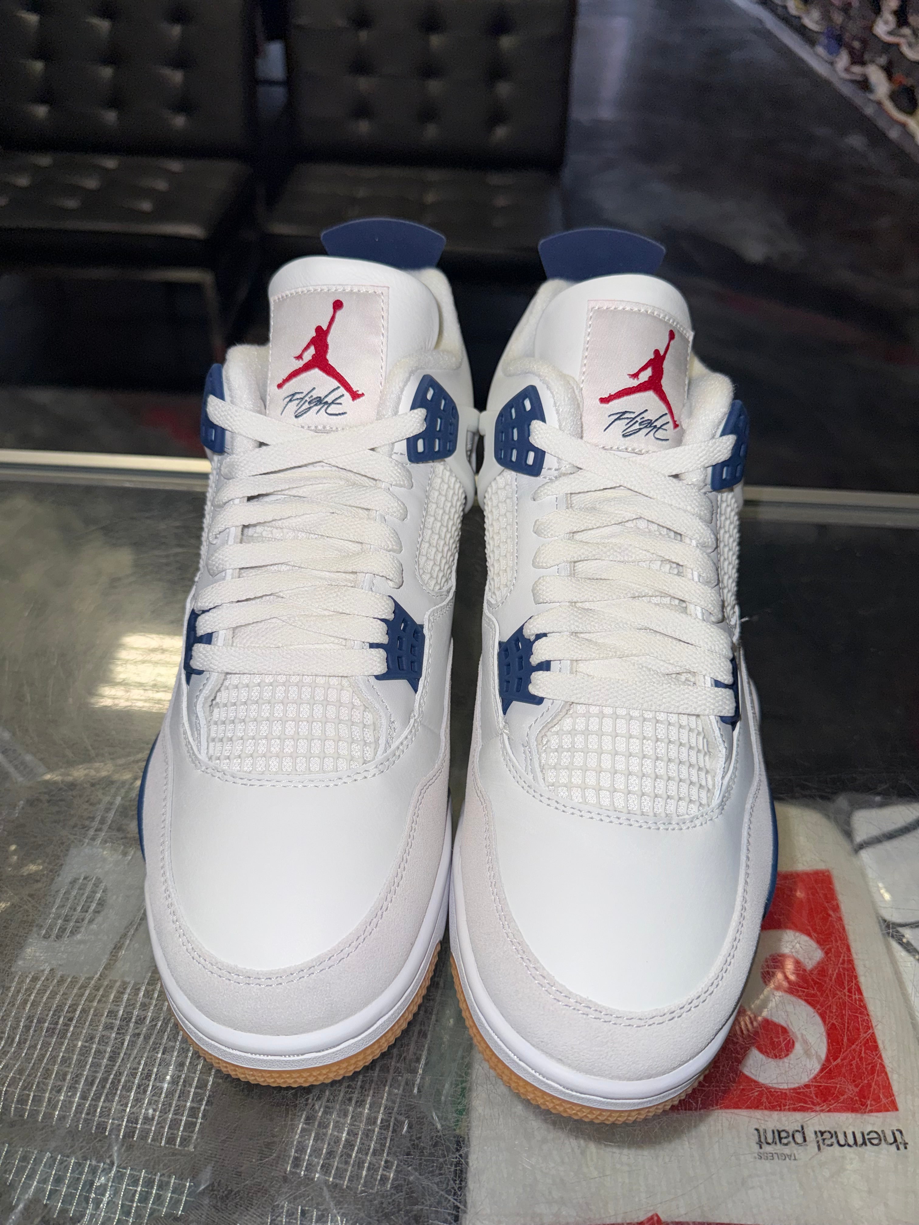 Size 11 Air Jordan 4 SB "Navy" Brand New