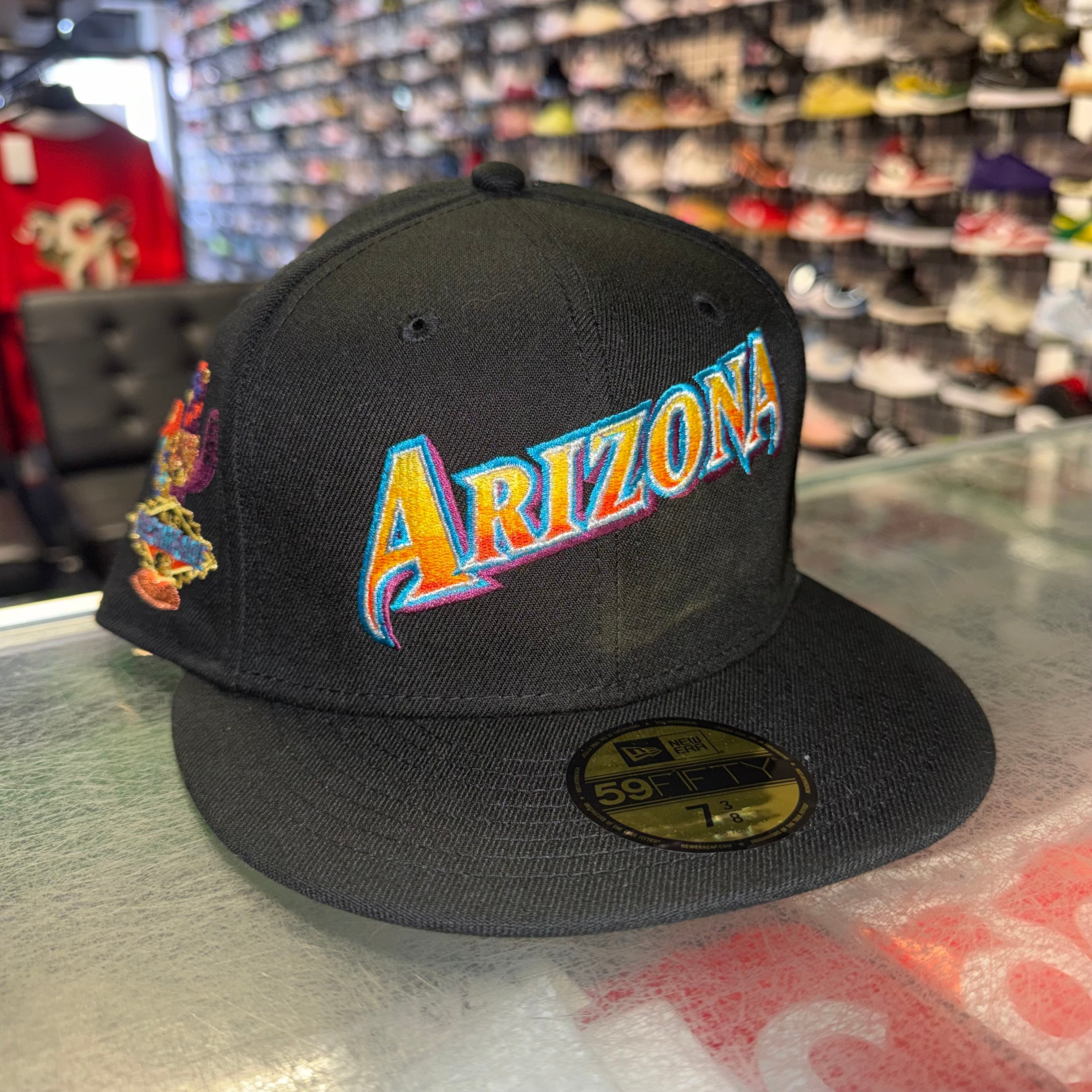 Size 7 3/8 New Era Fitted Hat “Diamondbacks ASG Arizona” Brand New