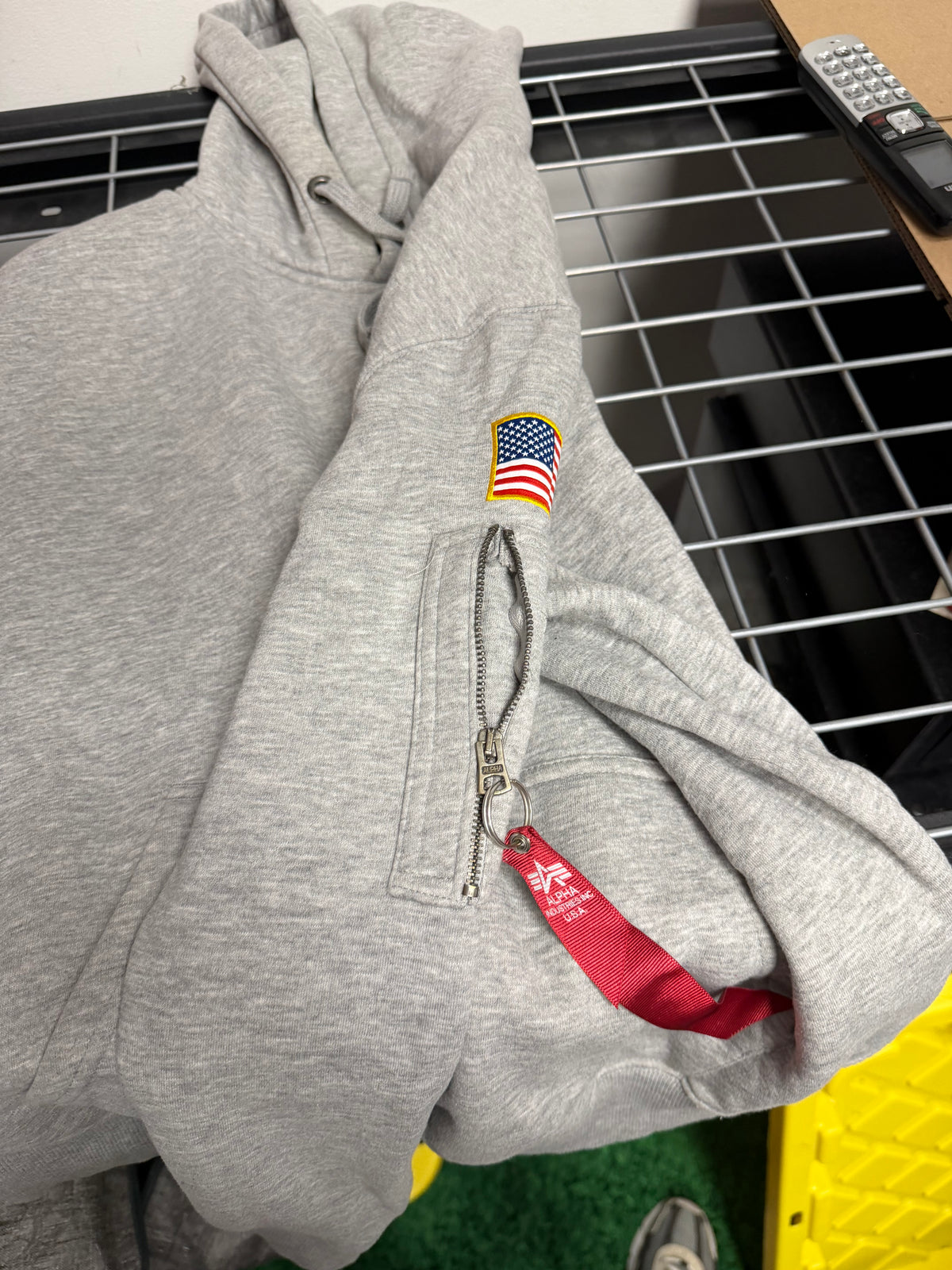 Size L Nasa Hoodie "Grey"