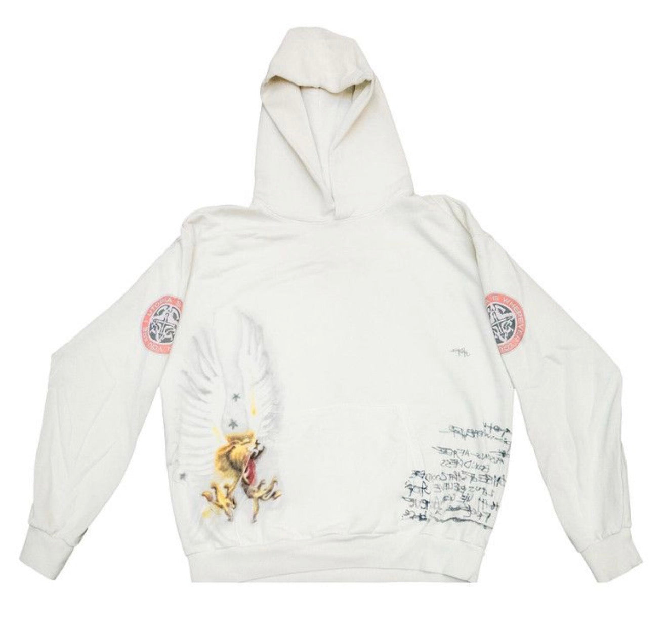 Size XL Travis Scott Circus Maximus Euro 24 Hoodie “White”