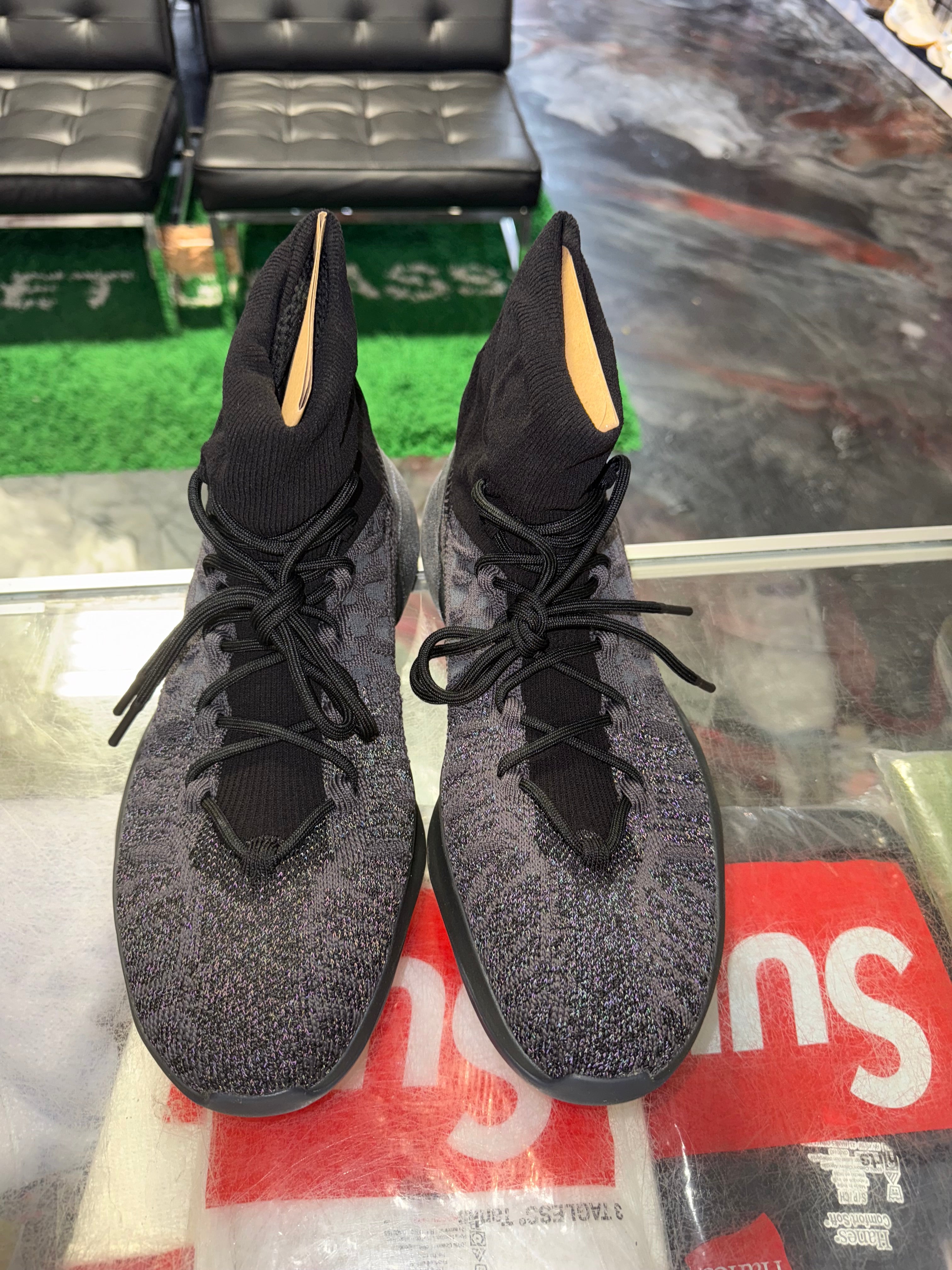 Size 13.5 Yeezy BSKTBL Knit "Slate Onyx" Brand New