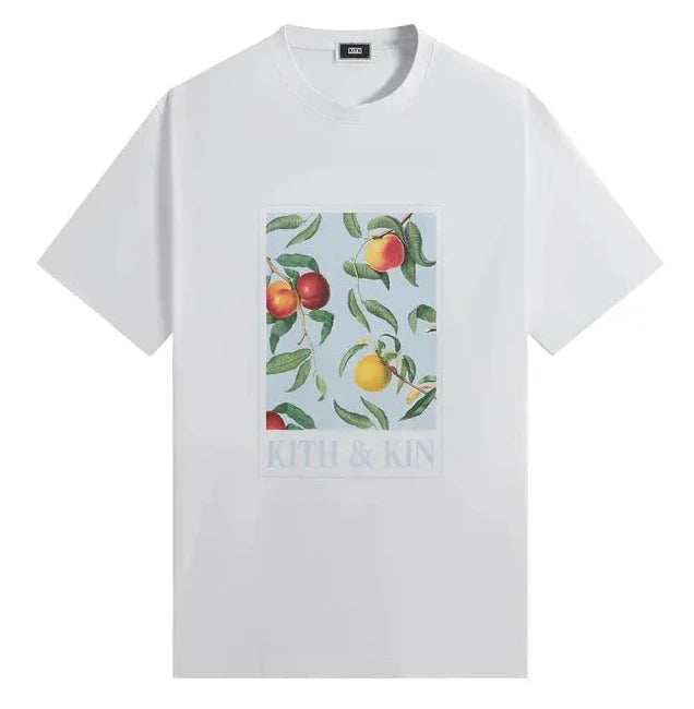 Size L Kith & Kin Postcard Tee “White” Brand New