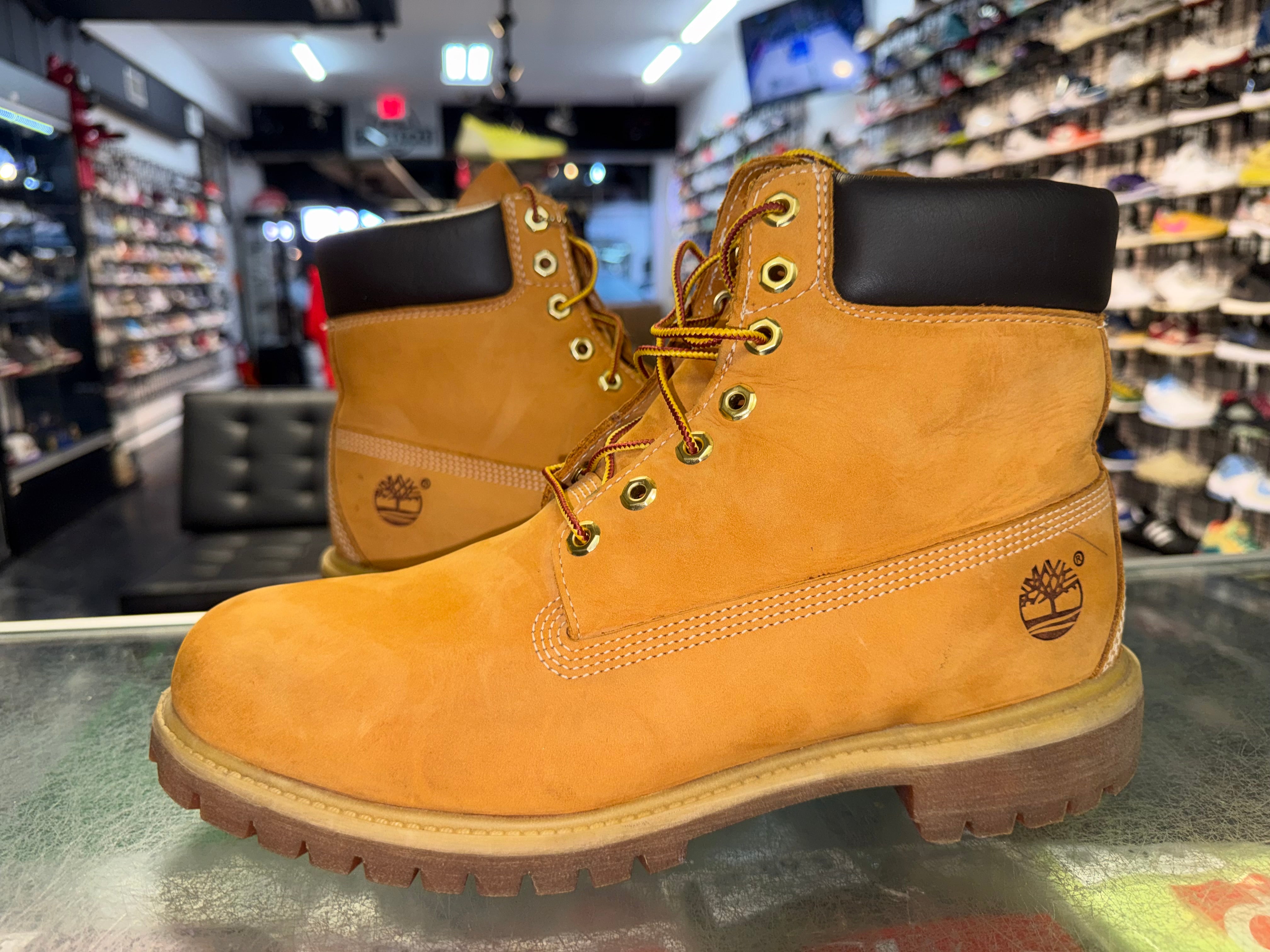 Size 12 Timberland 6 Inch Premium Boot "Wheat"