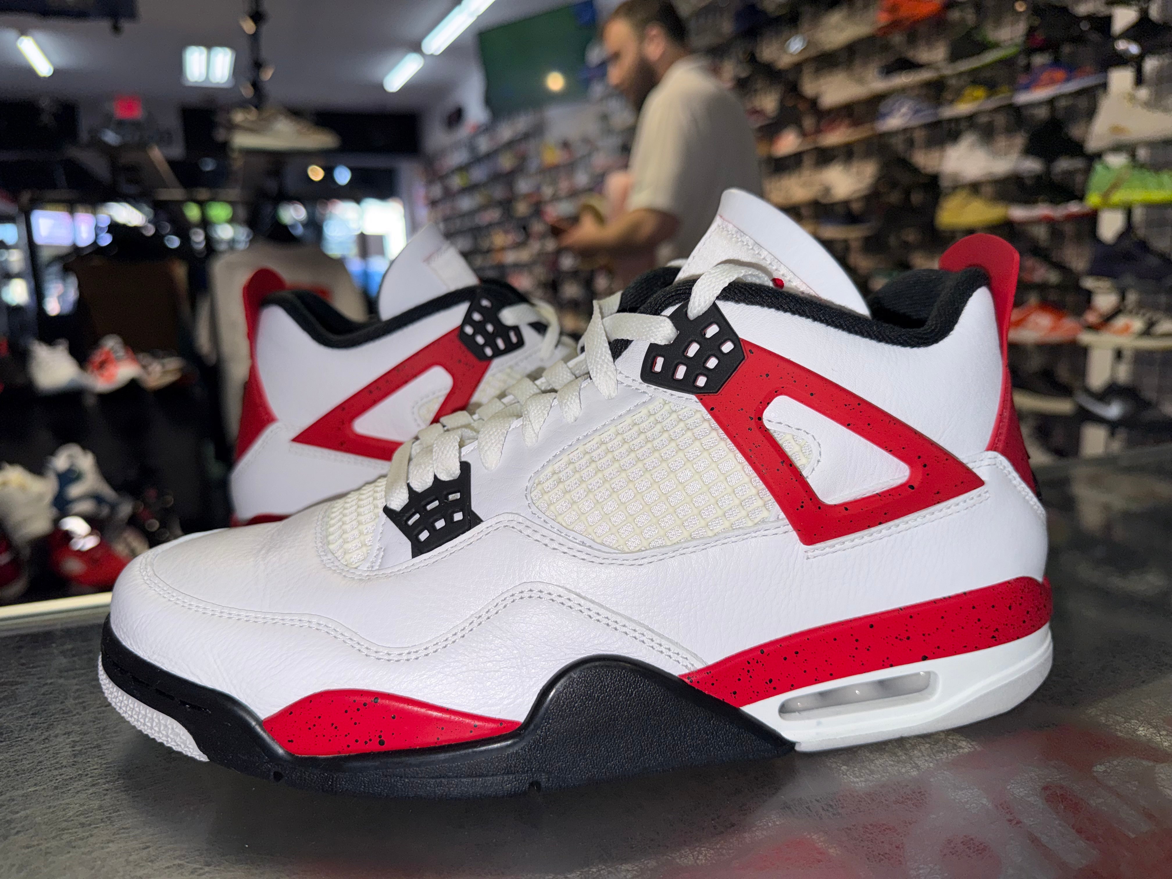Size 11 Air Jordan 4 "Red Cement"