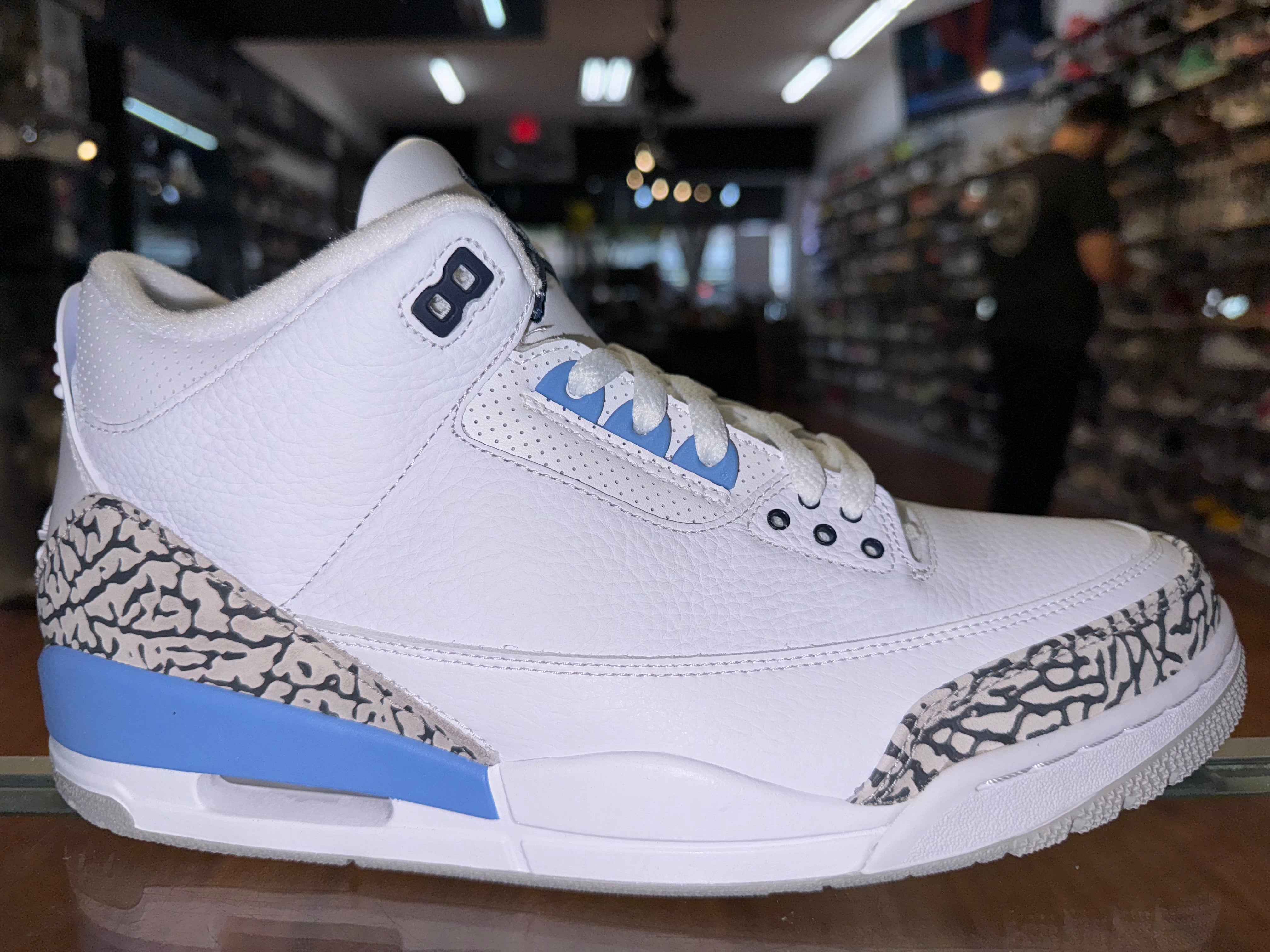 Size 8.5 Air Jordan 3 “UNC” Brand New