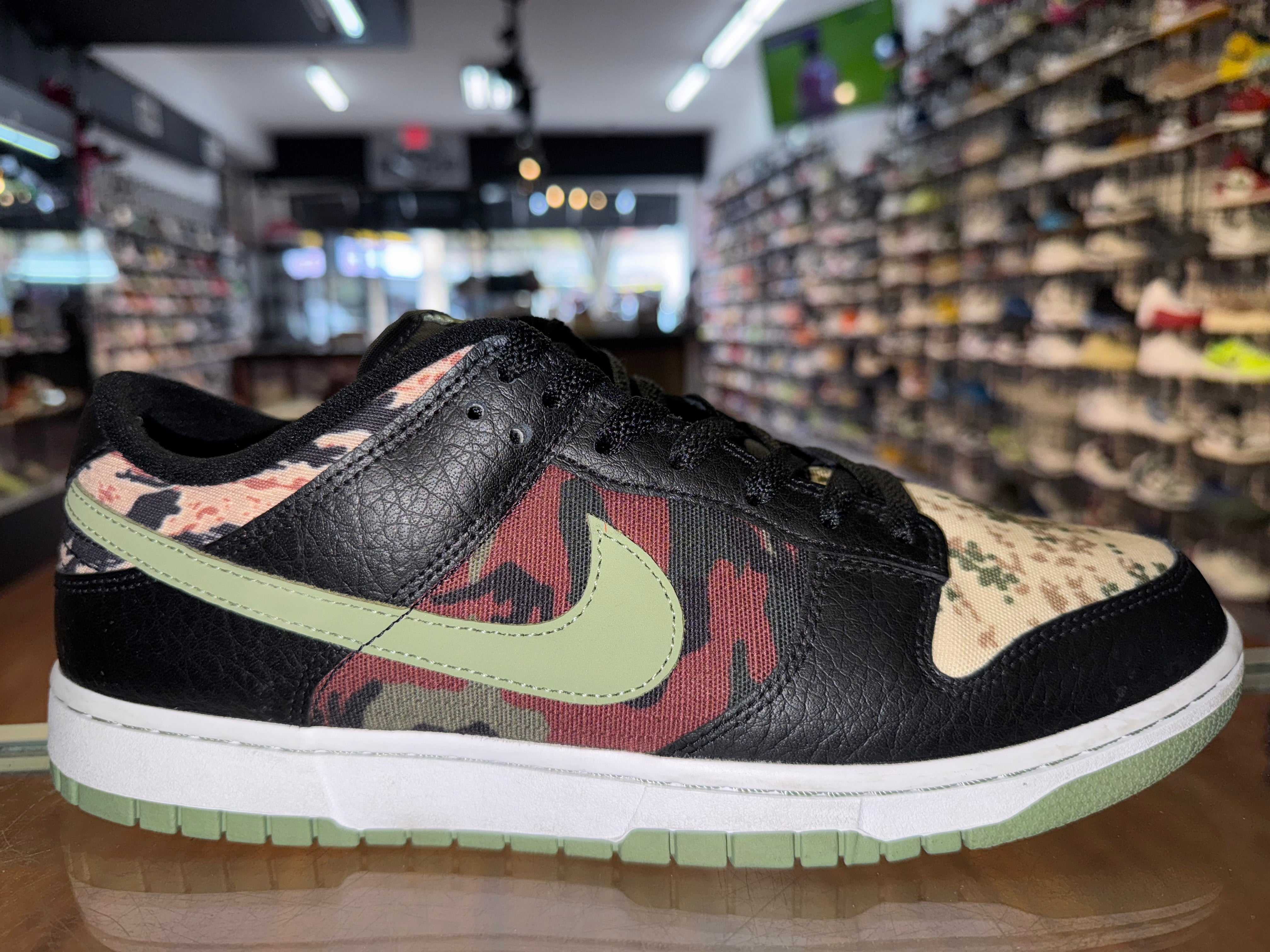 Size 11 Dunk Low "Crazy Camo"