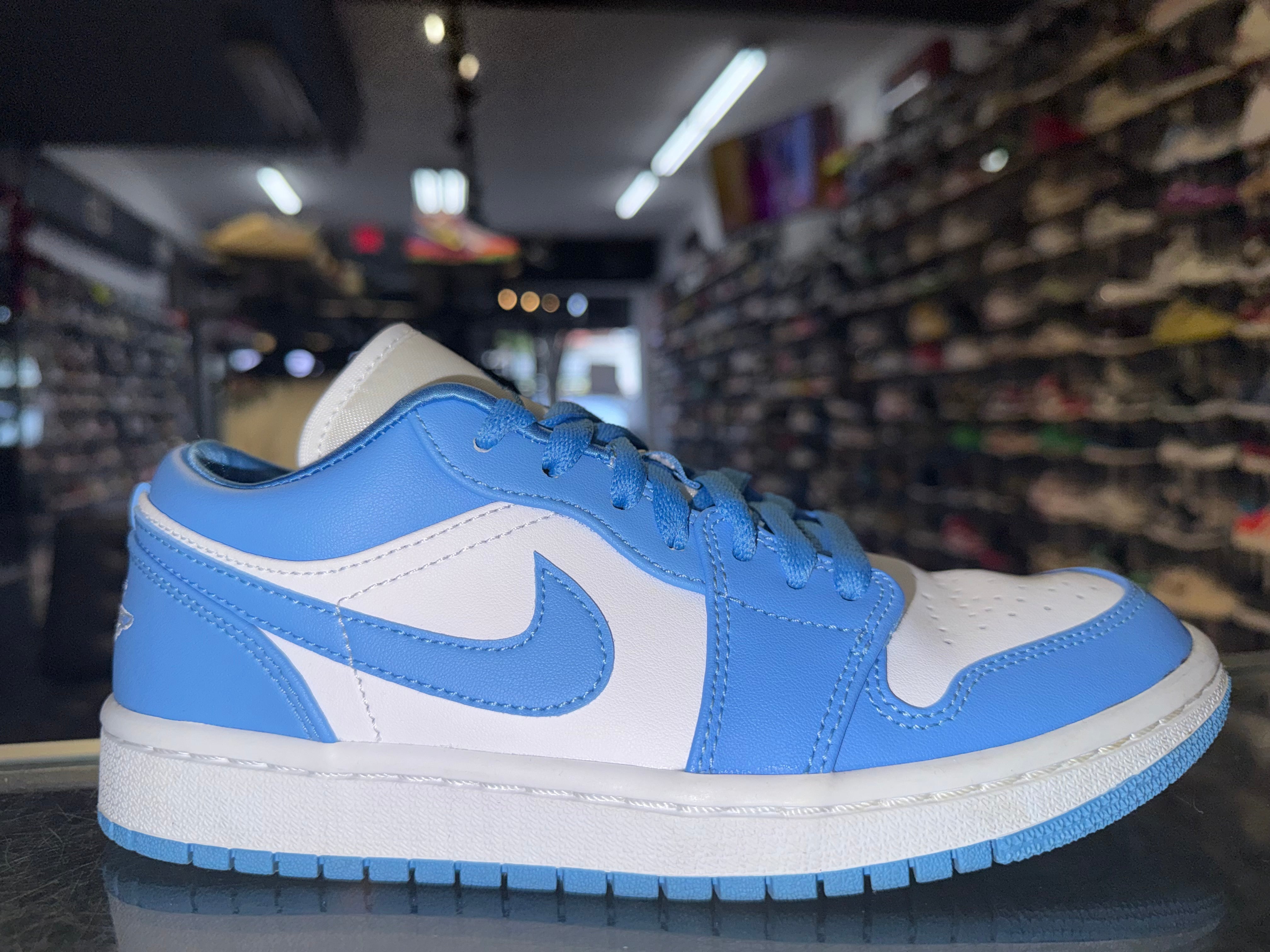 Size 5 (6.5W) Air Jordan 1 Low "UNC"
