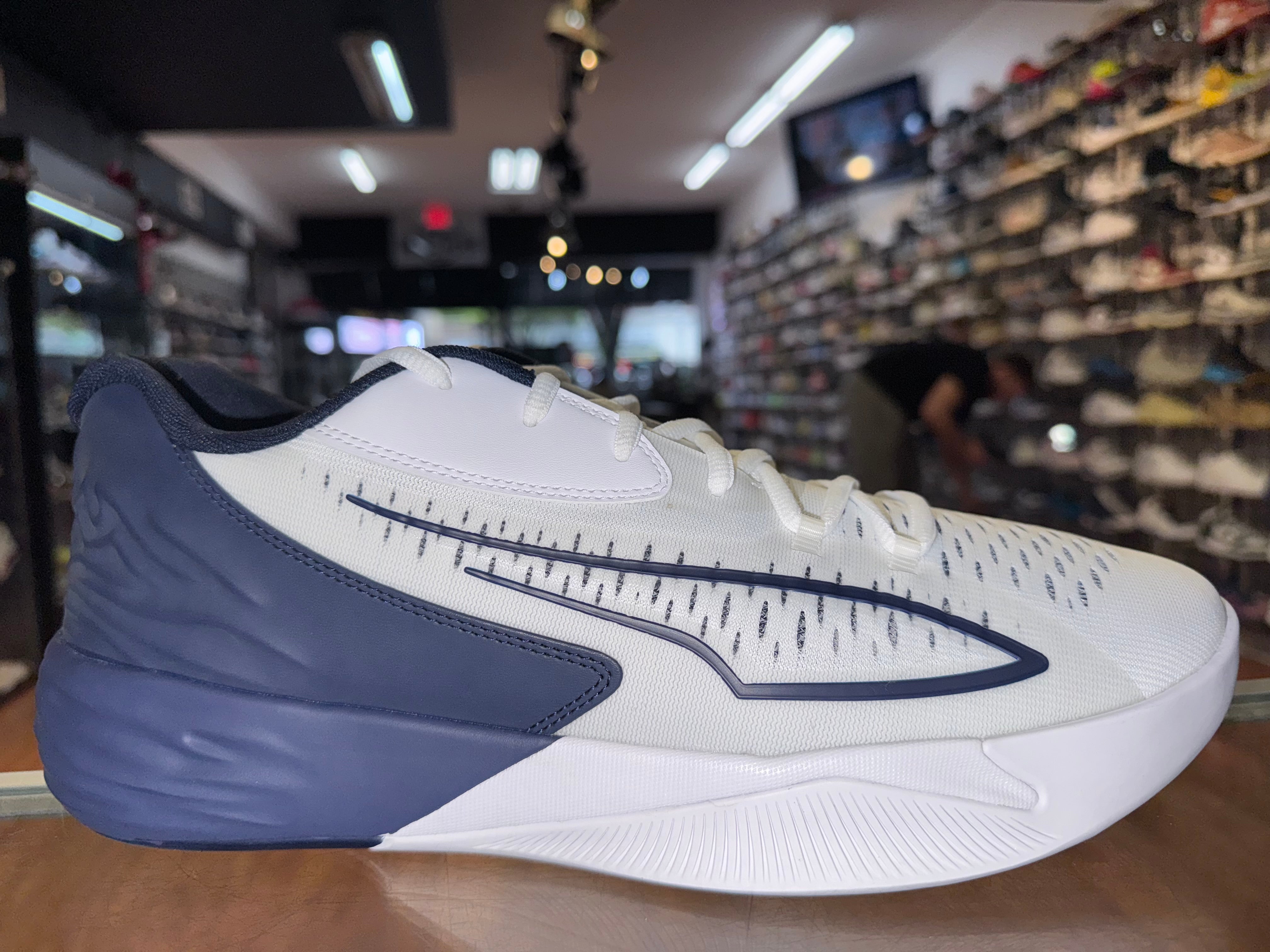 Size 12.5 (14W) Puma Stewie 1 Team “White Navy” Brand New