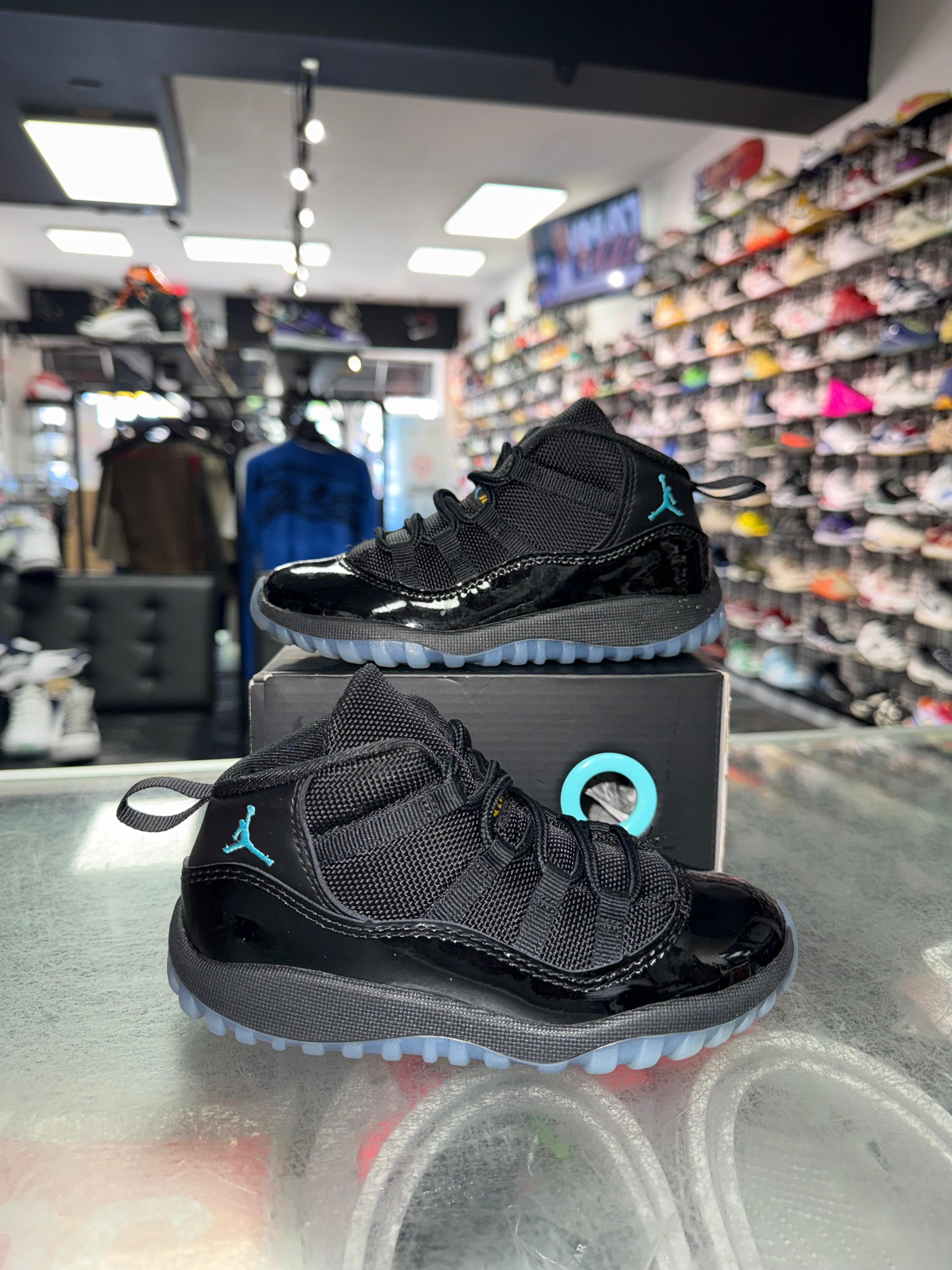 Size 10c Air Jordan 11 "Gamma Blue" (TD)