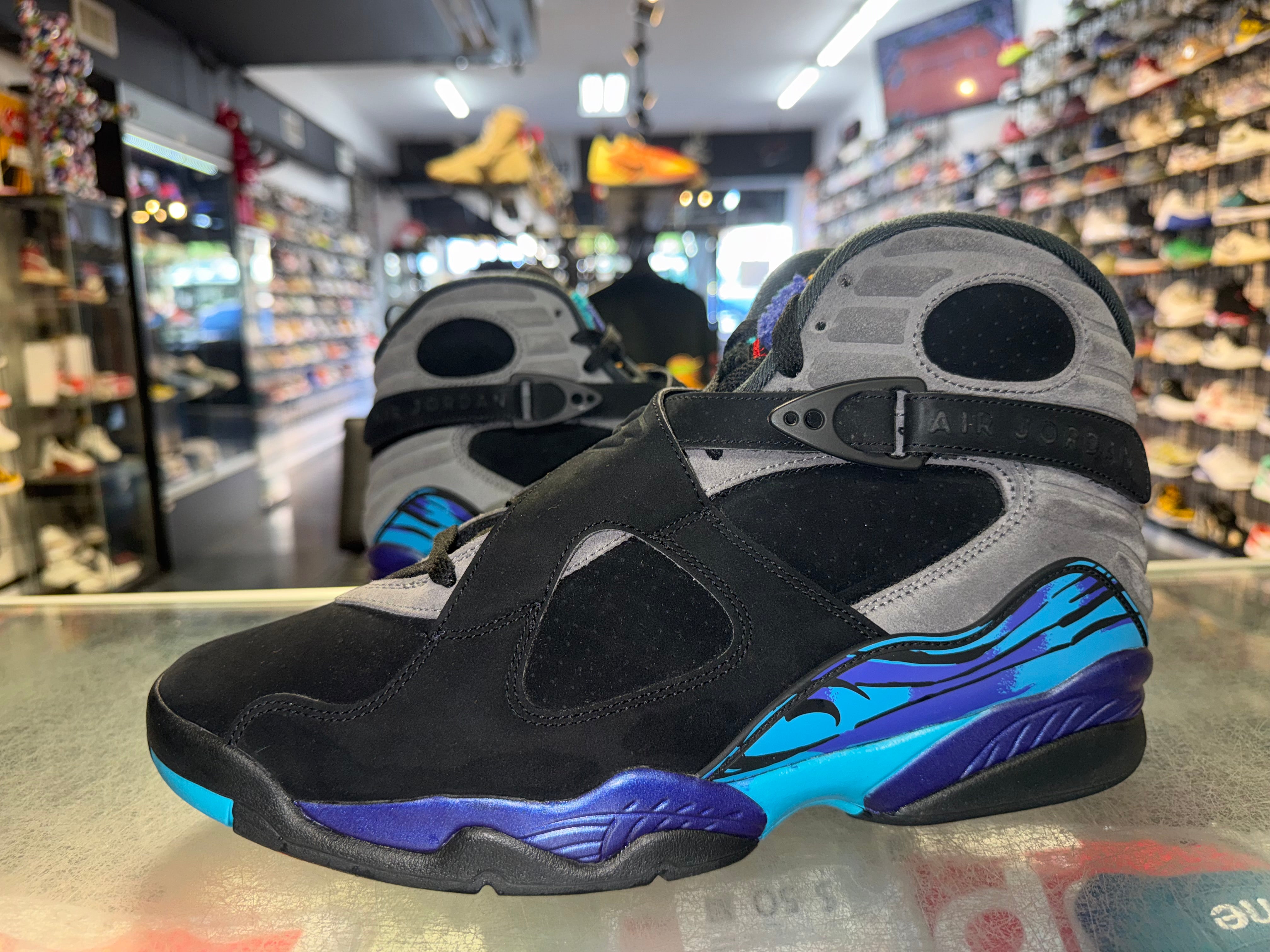 Size 13 Air Jordan 8 “Aqua” 2025