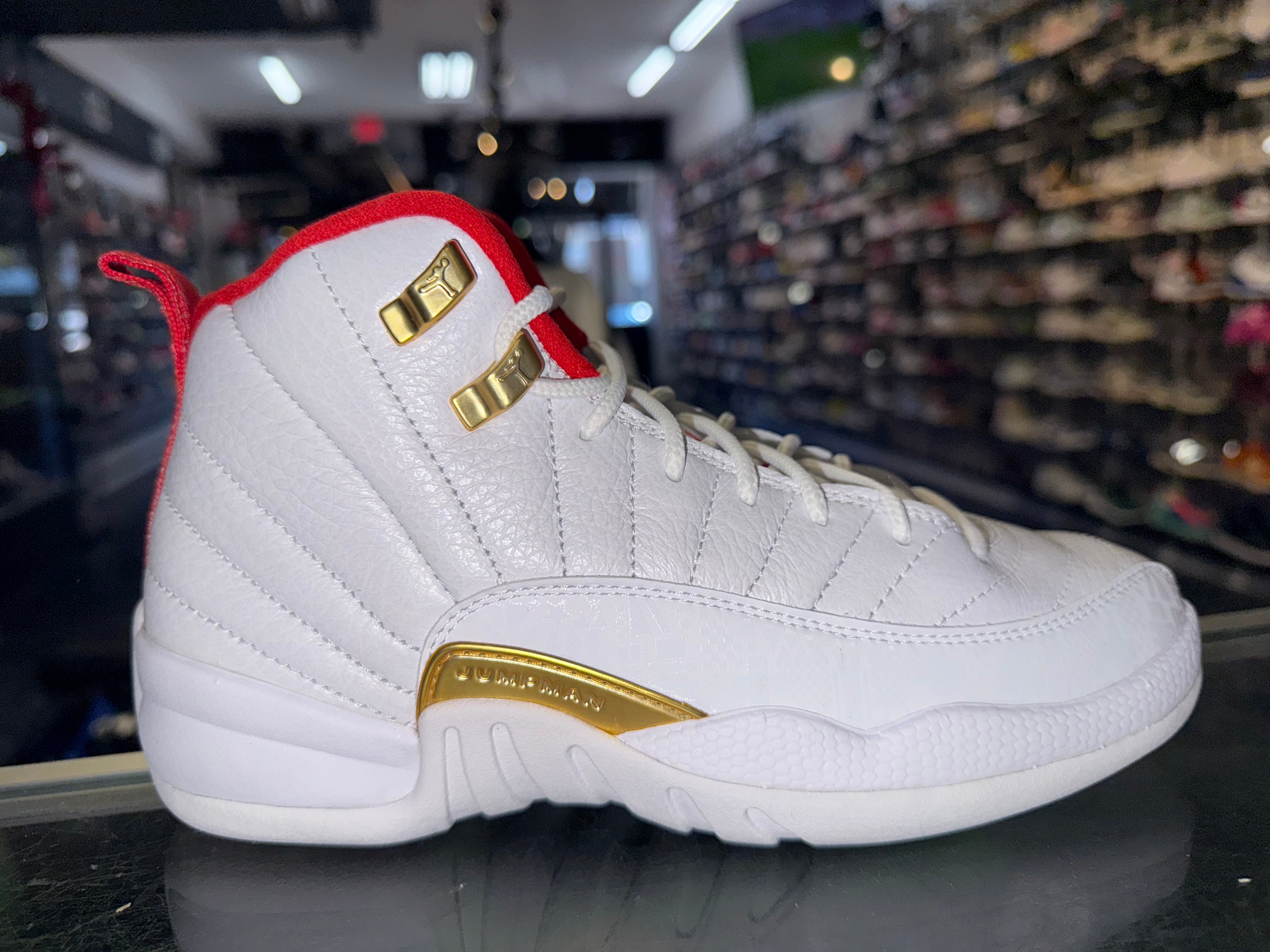 Size 4.5y Air Jordan 12 “FIBA” Brand New