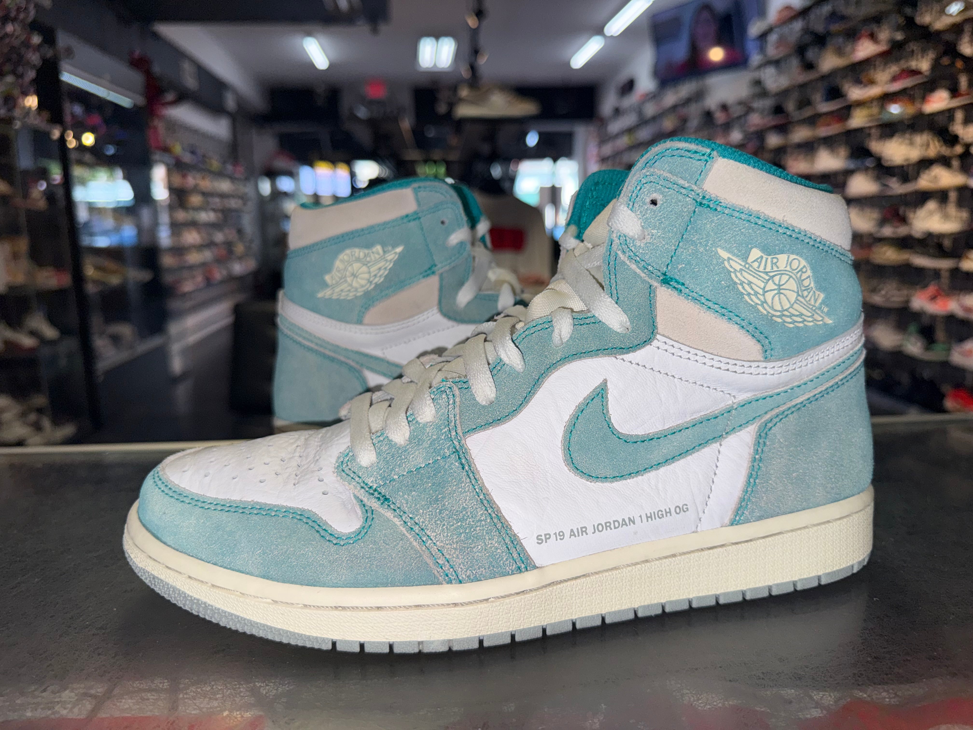 Size 9.5 Air Jordan 1 "Turbo Green"